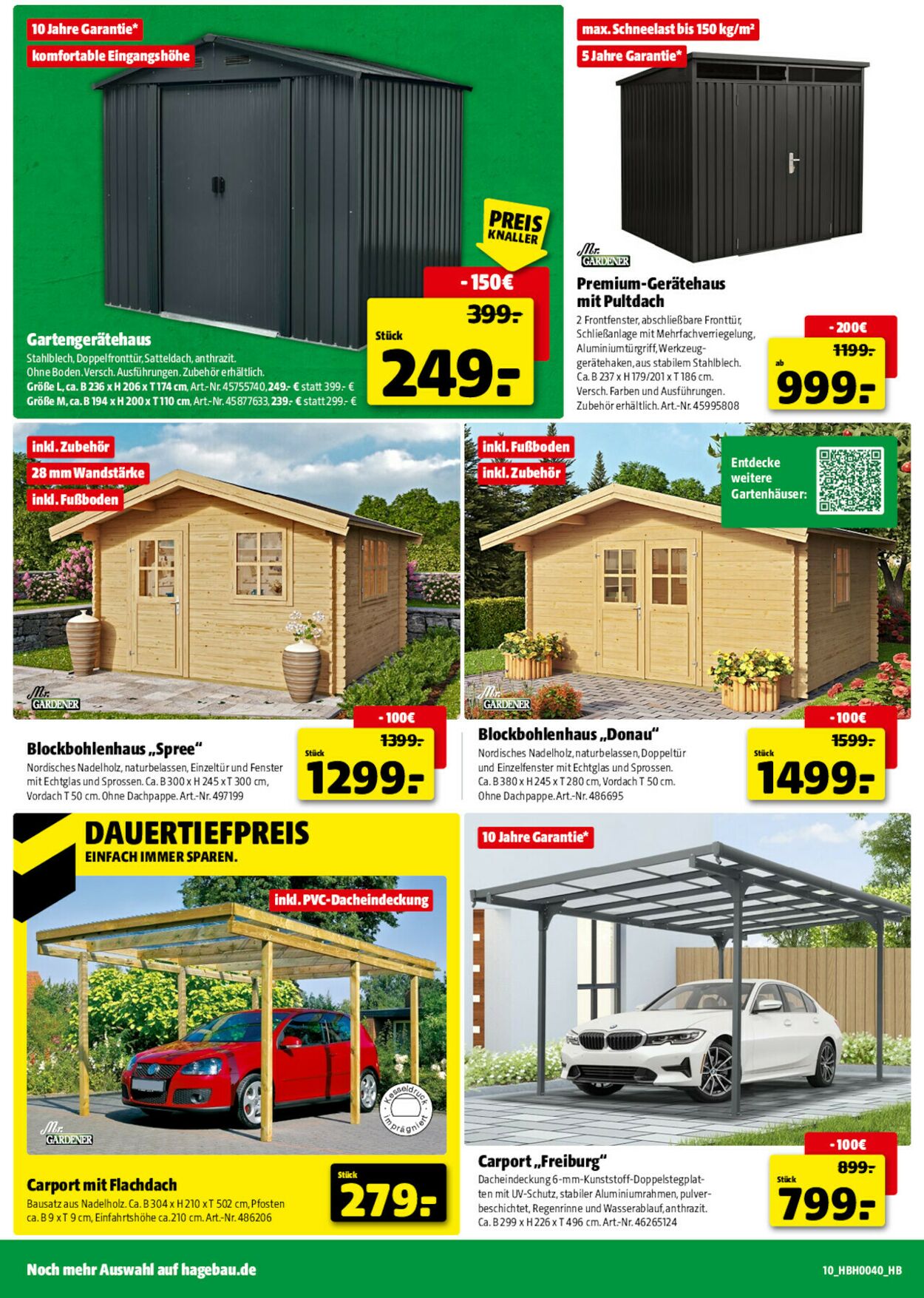 Prospekt Hagebaumarkt 27.09.2025 - 04.10.2025