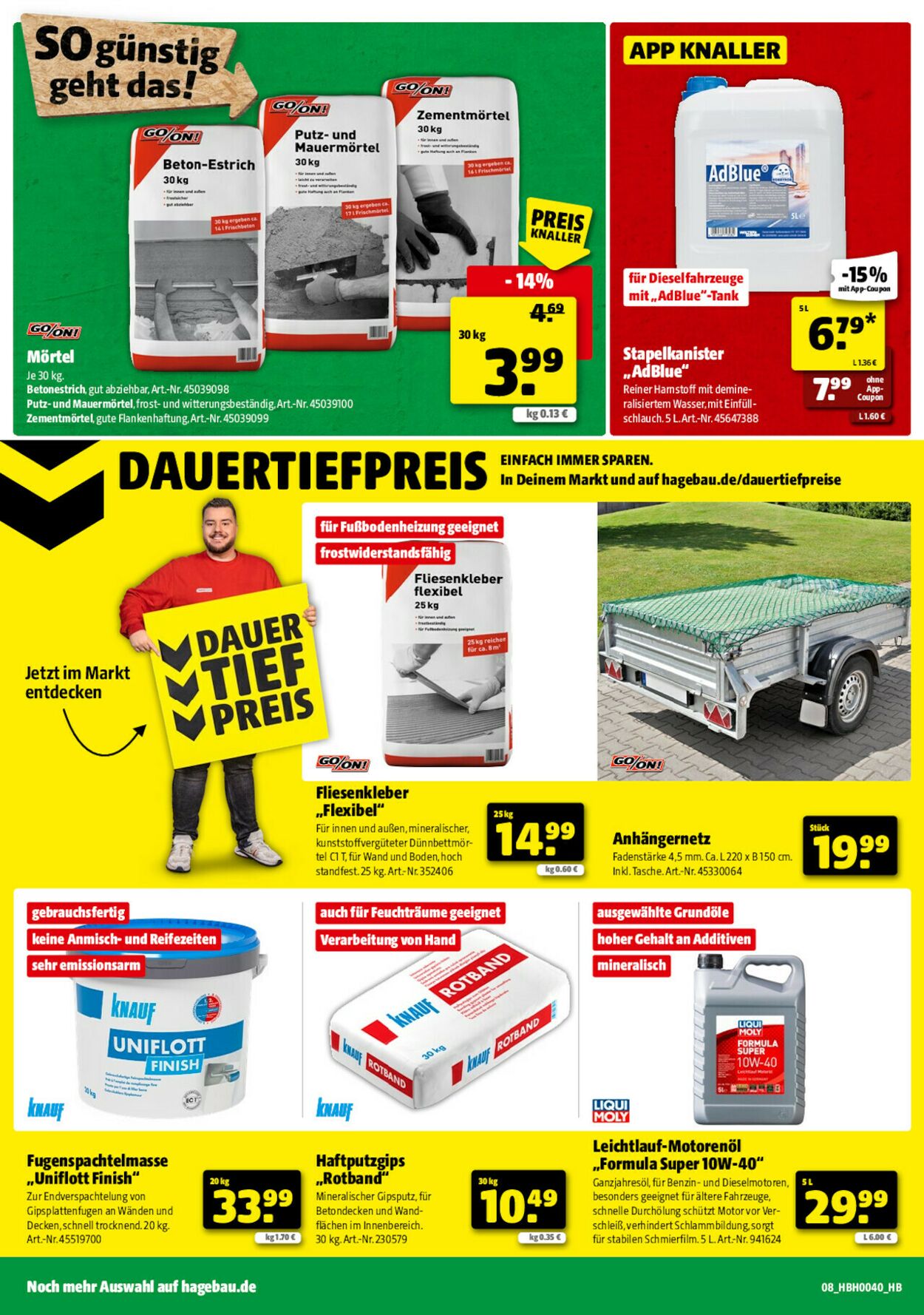 Prospekt Hagebaumarkt 27.09.2025 - 04.10.2025