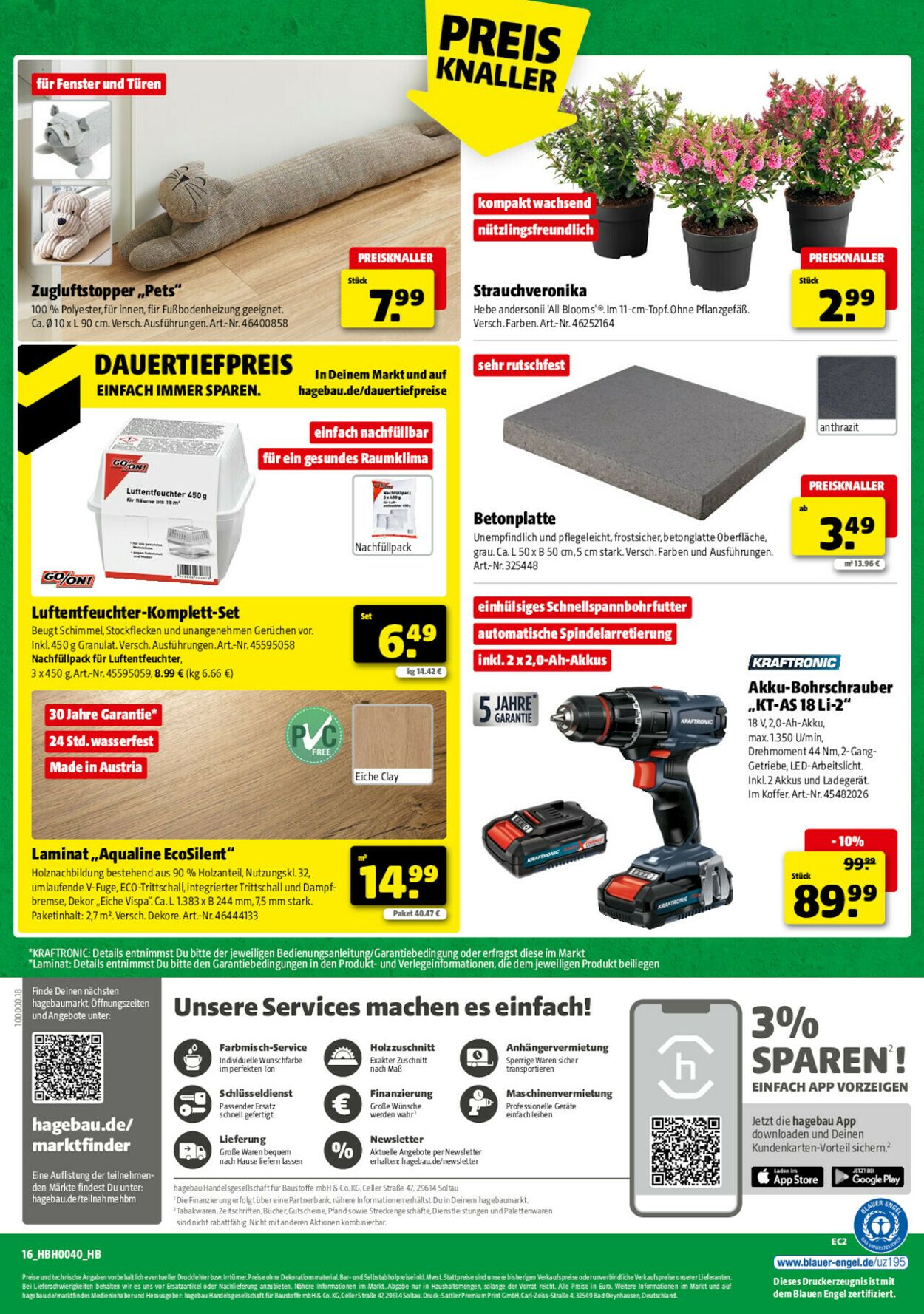 Prospekt Hagebaumarkt 27.09.2025 - 04.10.2025