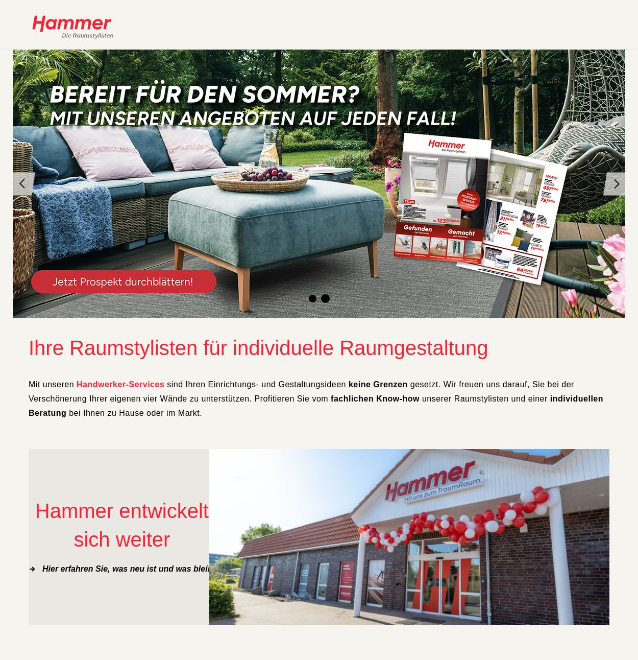 Prospekt Hammer 09.06.2025 - 18.06.2025