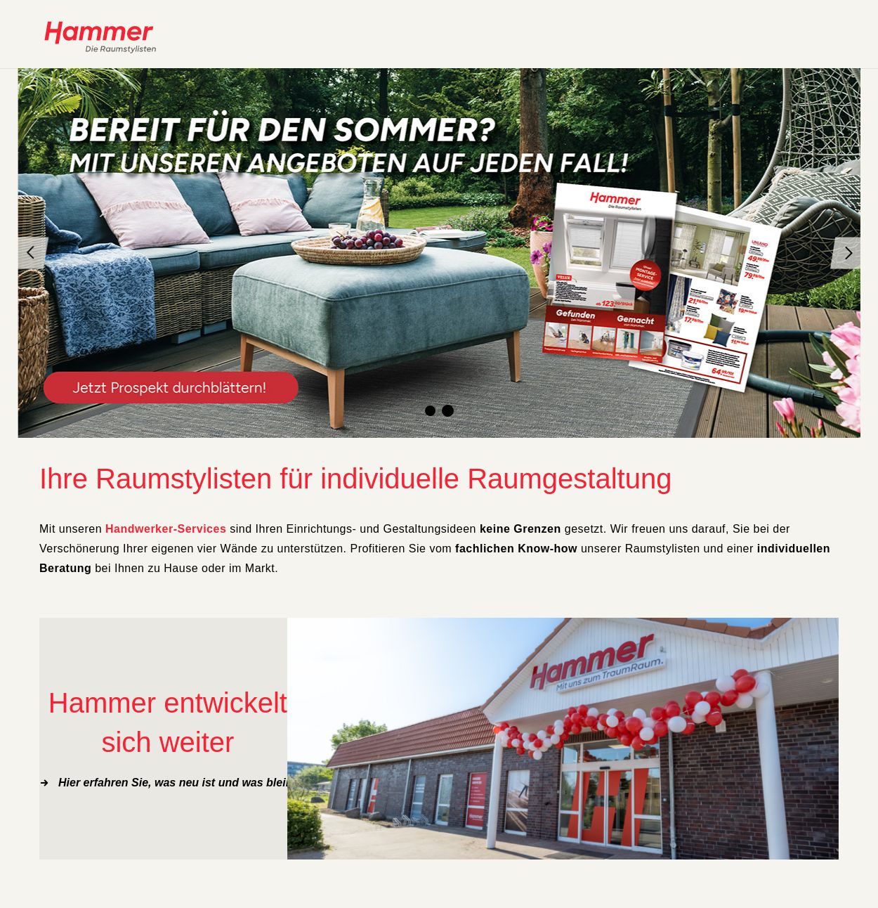 Prospekt Hammer 16.06.2025 - 25.06.2025