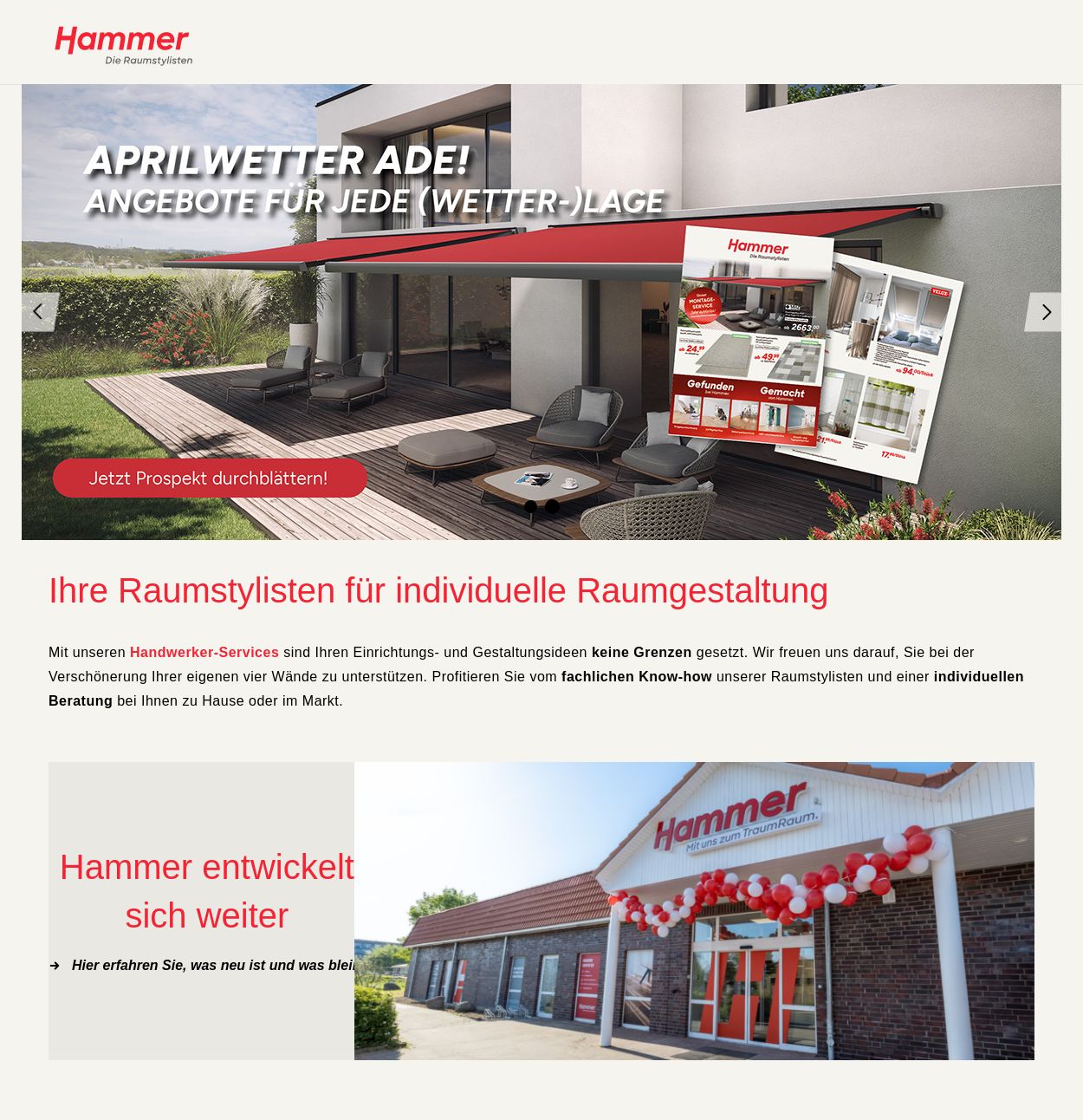 Prospekt Hammer 26.05.2025 - 04.06.2025