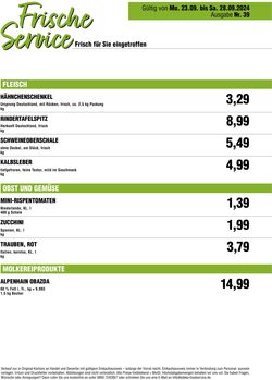 Prospekt Handelshof 19.09.2024 - 02.10.2024