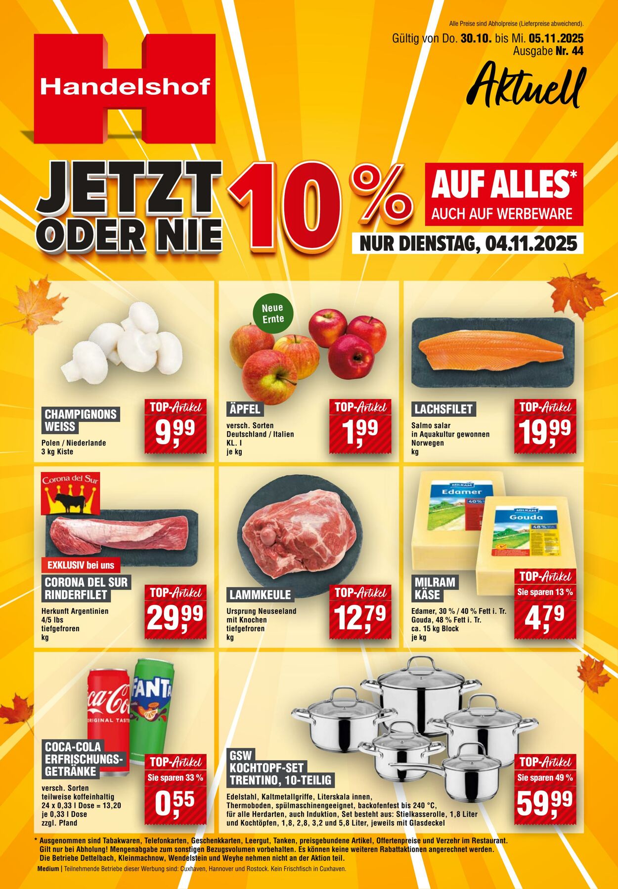 Prospekt Handelshof 24.10.2025 - 07.11.2025