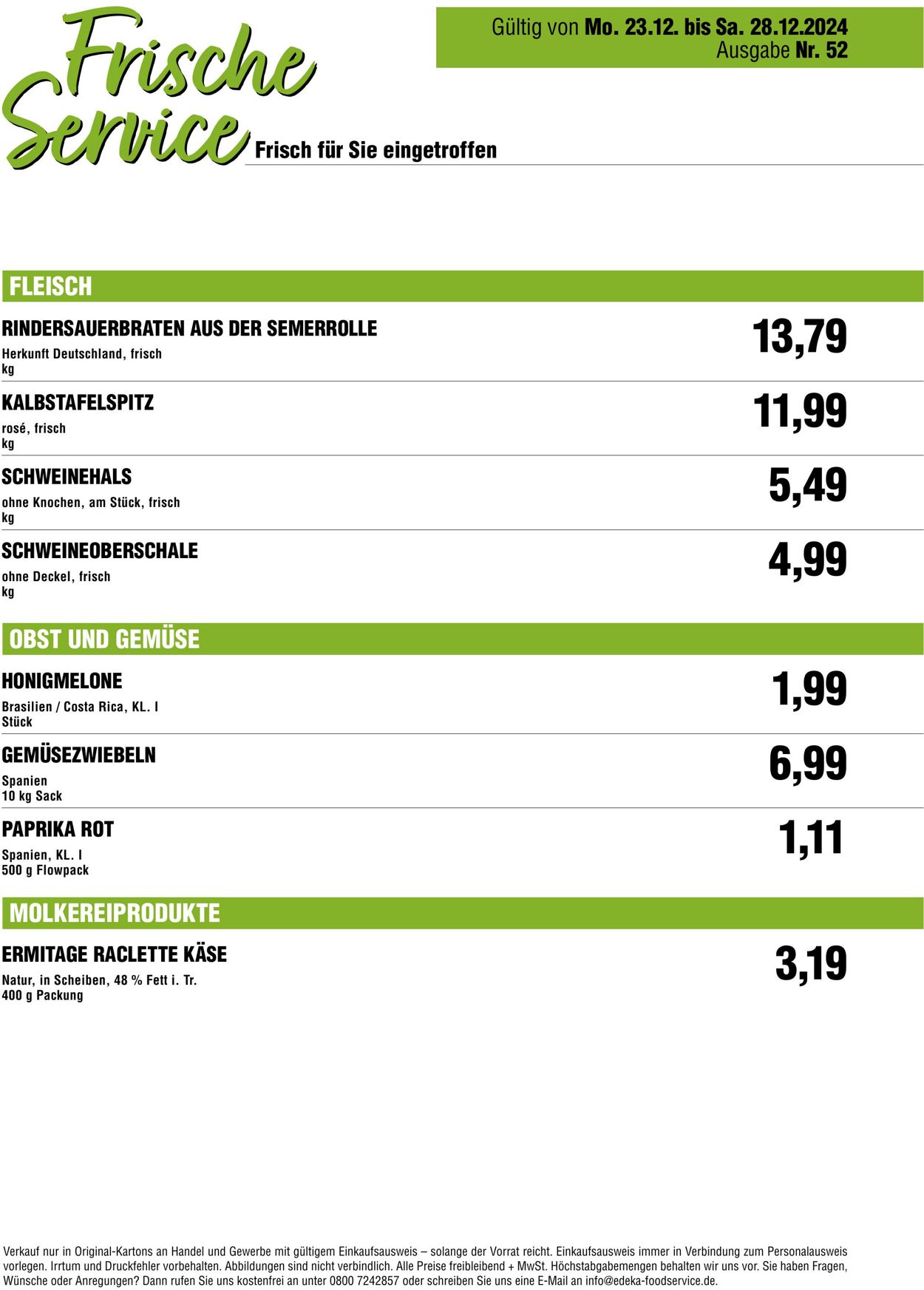 Handelshof Wöchentliche Prospekte