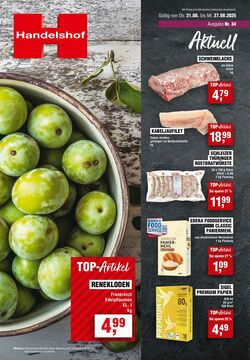 Prospekt Handelshof 21.08.2025 - 28.08.2025
