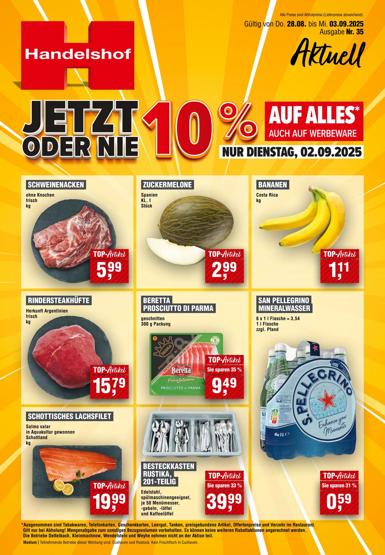 Prospekt Handelshof 28.08.2025 - 01.09.2025