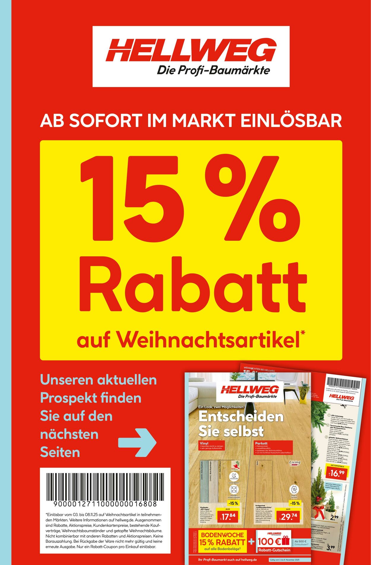 Prospekt Hellweg 12.11.2025 - 26.11.2025