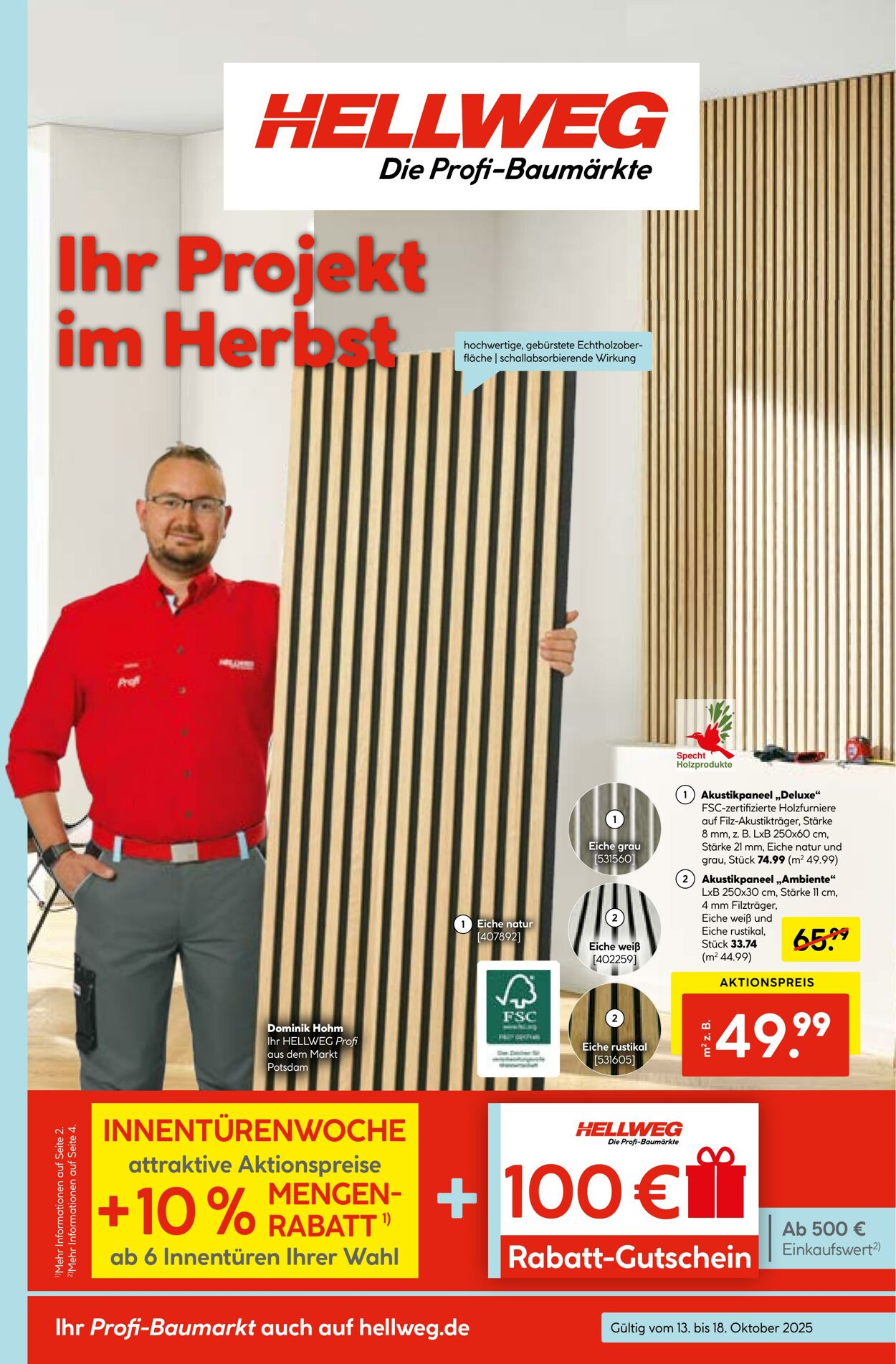 Prospekt Hellweg 13.10.2025 - 27.10.2025