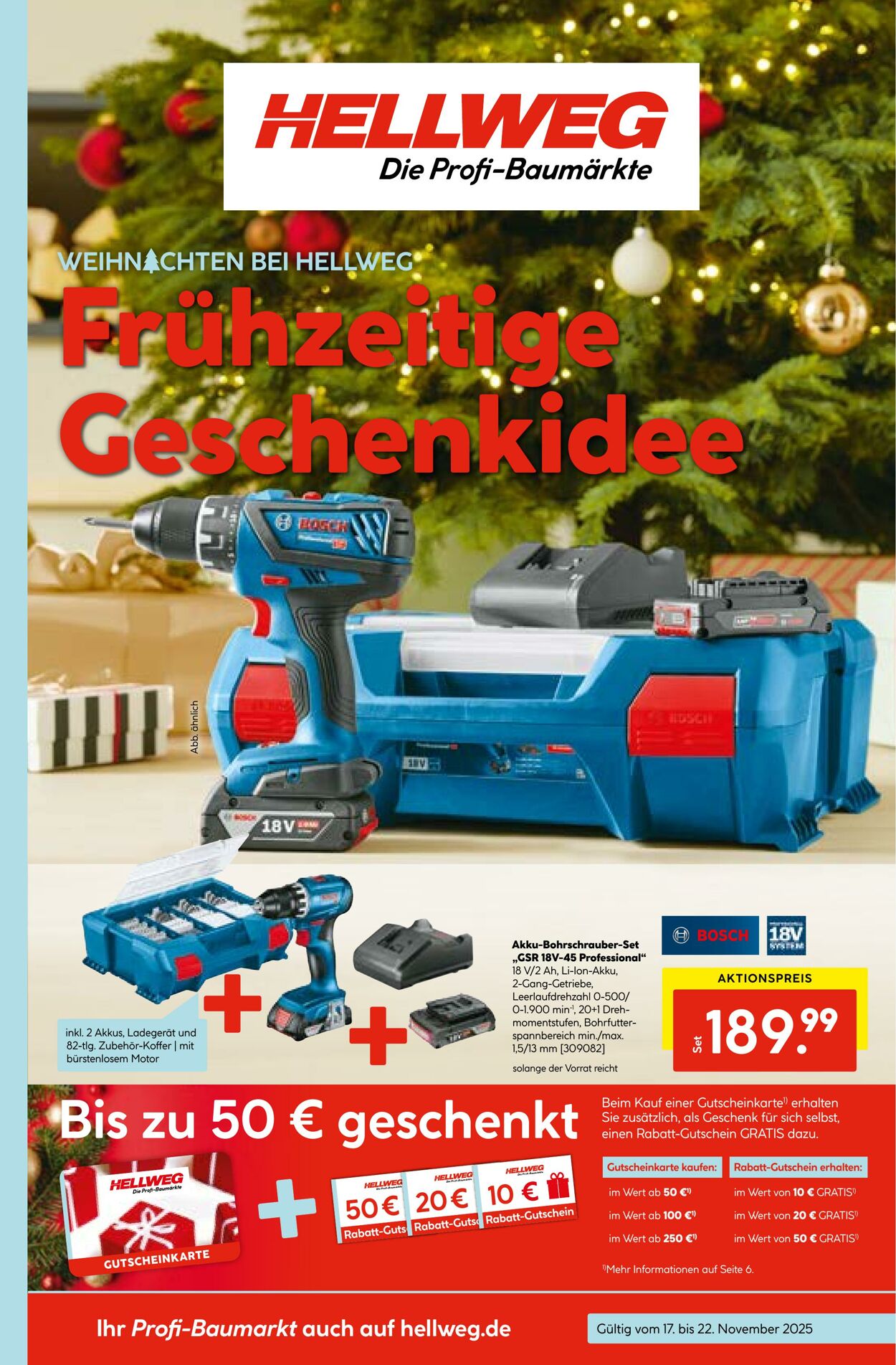 Prospekt Hellweg 17.11.2025 - 01.12.2025