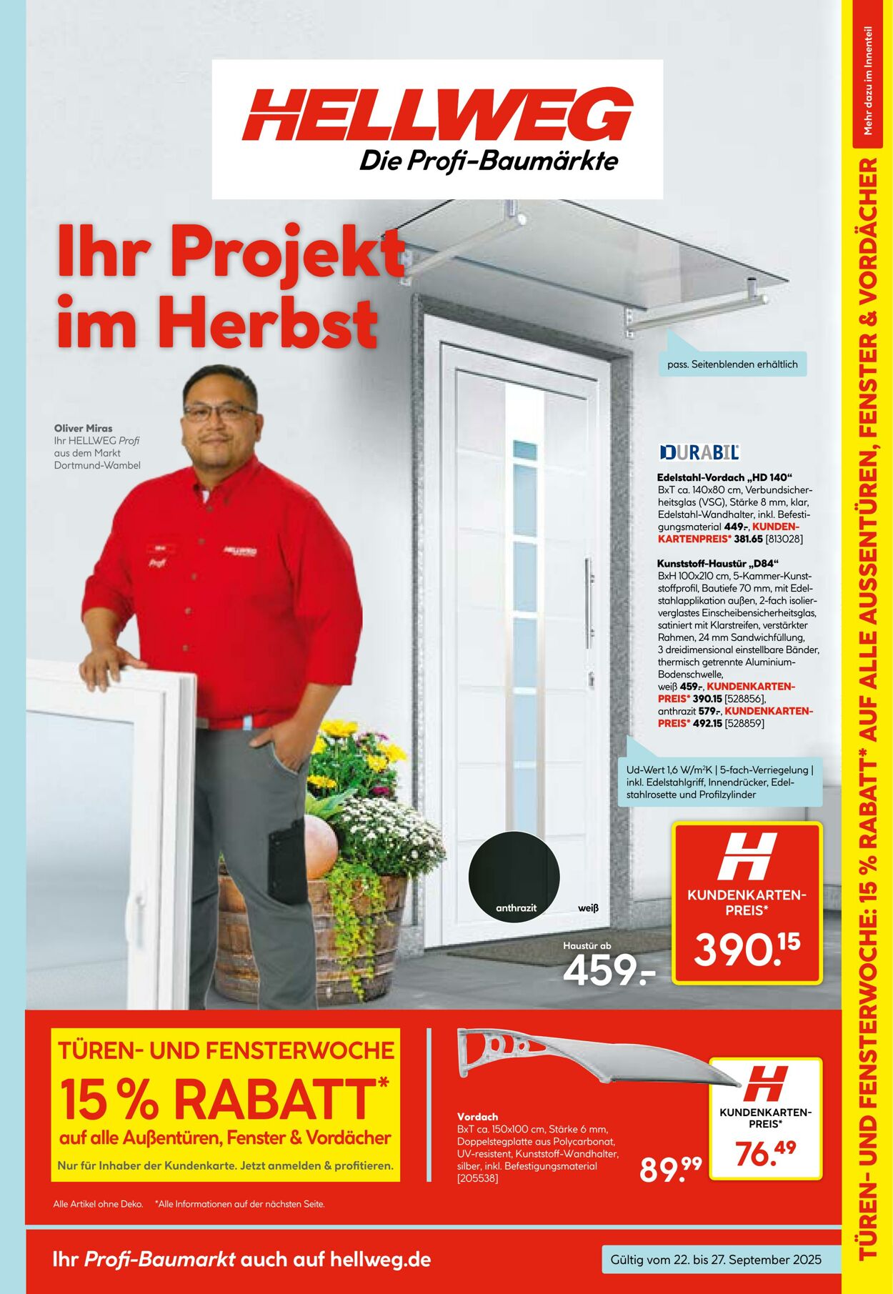 Prospekt Hellweg 24.09.2025 - 08.10.2025