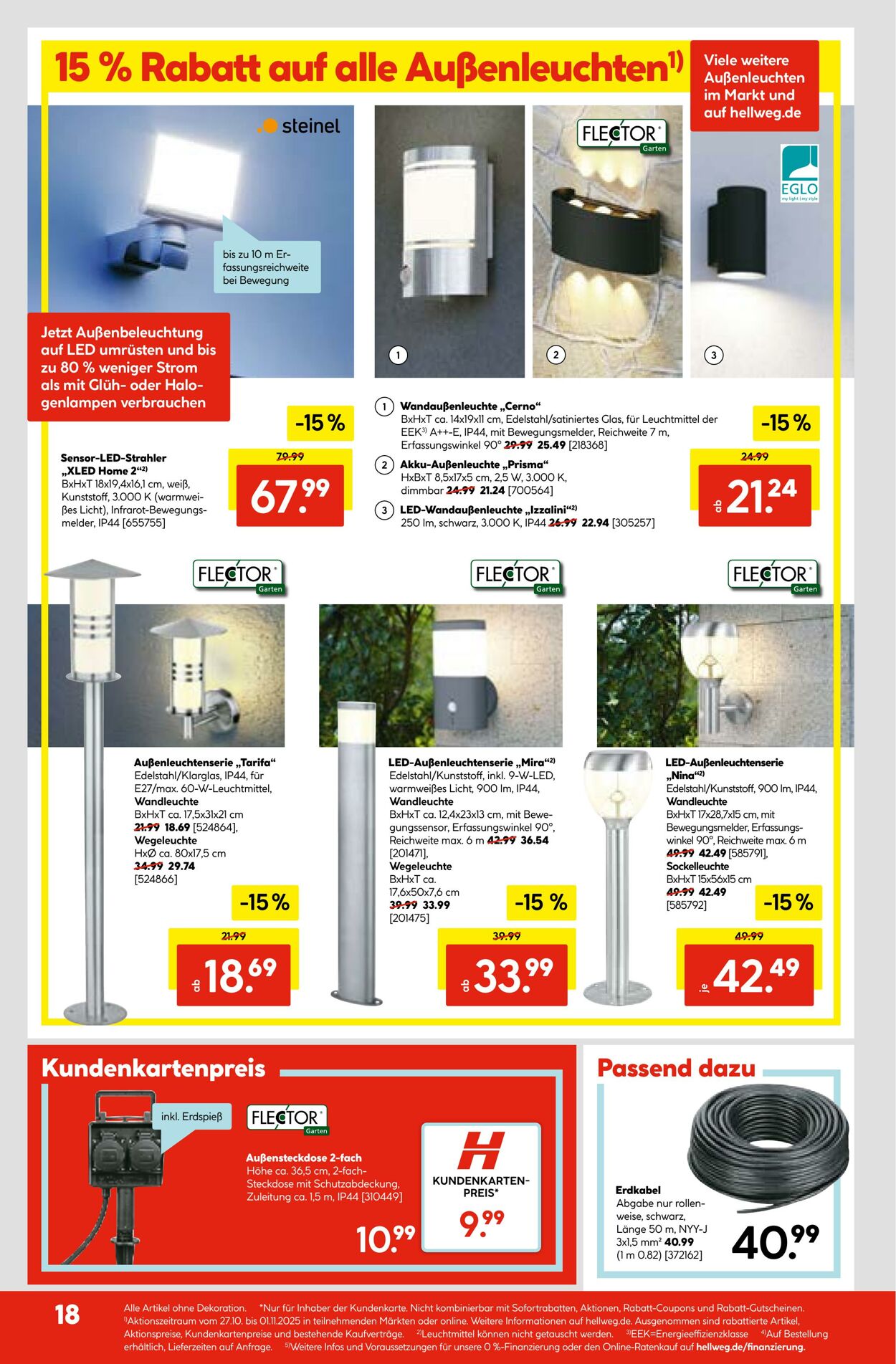 Prospekt Hellweg 27.10.2025 - 03.11.2025