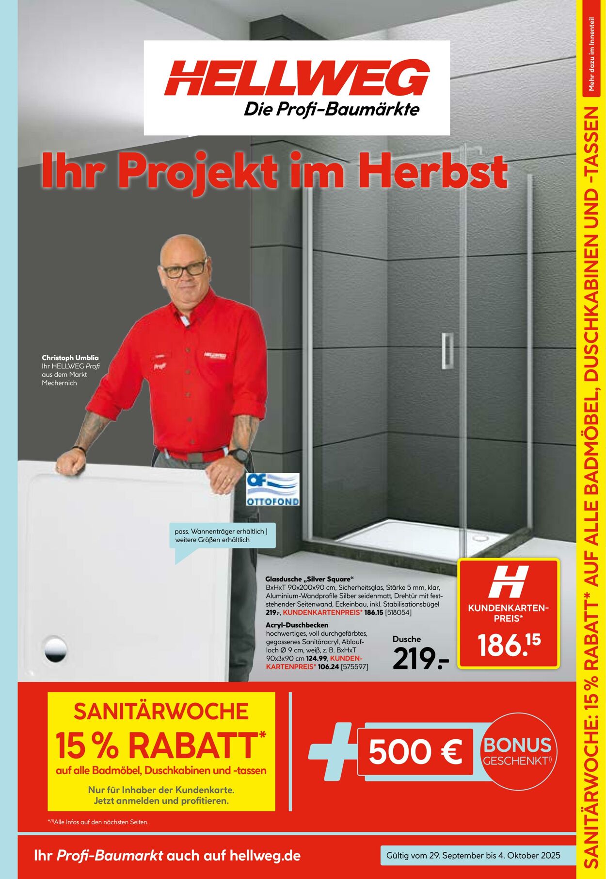 Prospekt Hellweg 29.09.2025 - 06.10.2025