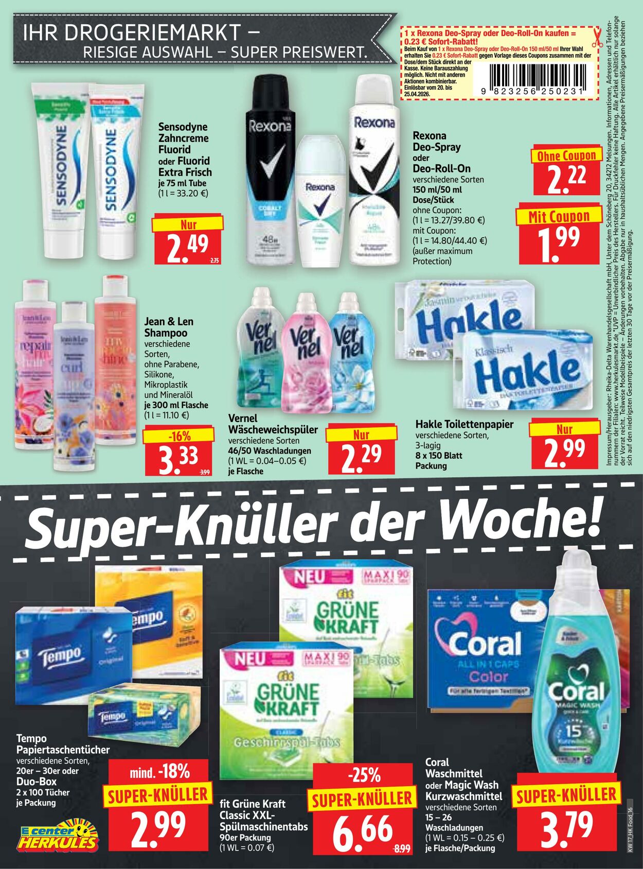 Prospekt Herkules 20.04.2026 - 25.04.2026