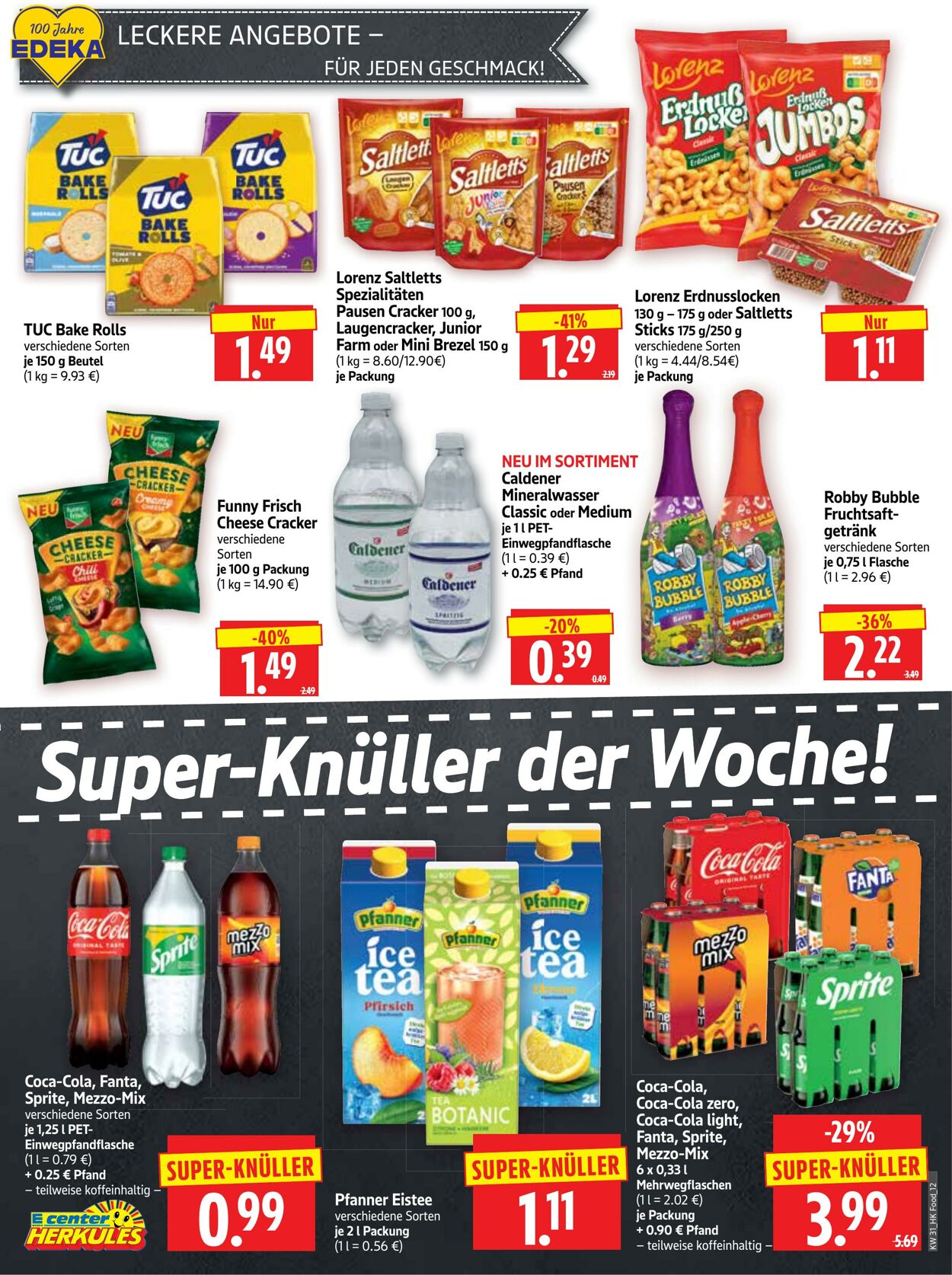 Prospekt Herkules 27.07.2026 - 01.08.2026