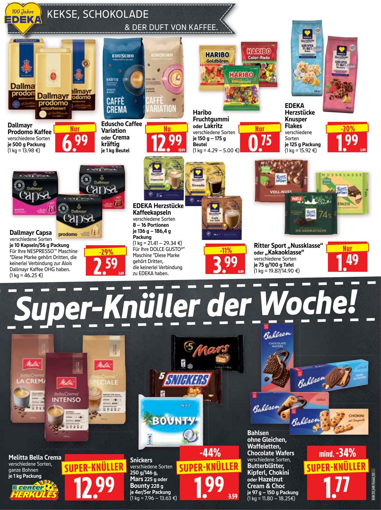 Prospekt Herkules 27.07.2026 - 01.08.2026