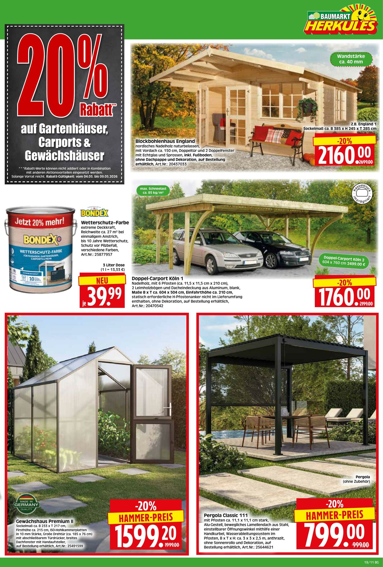 Prospekt Herkules 27.04.2026 - 02.05.2026