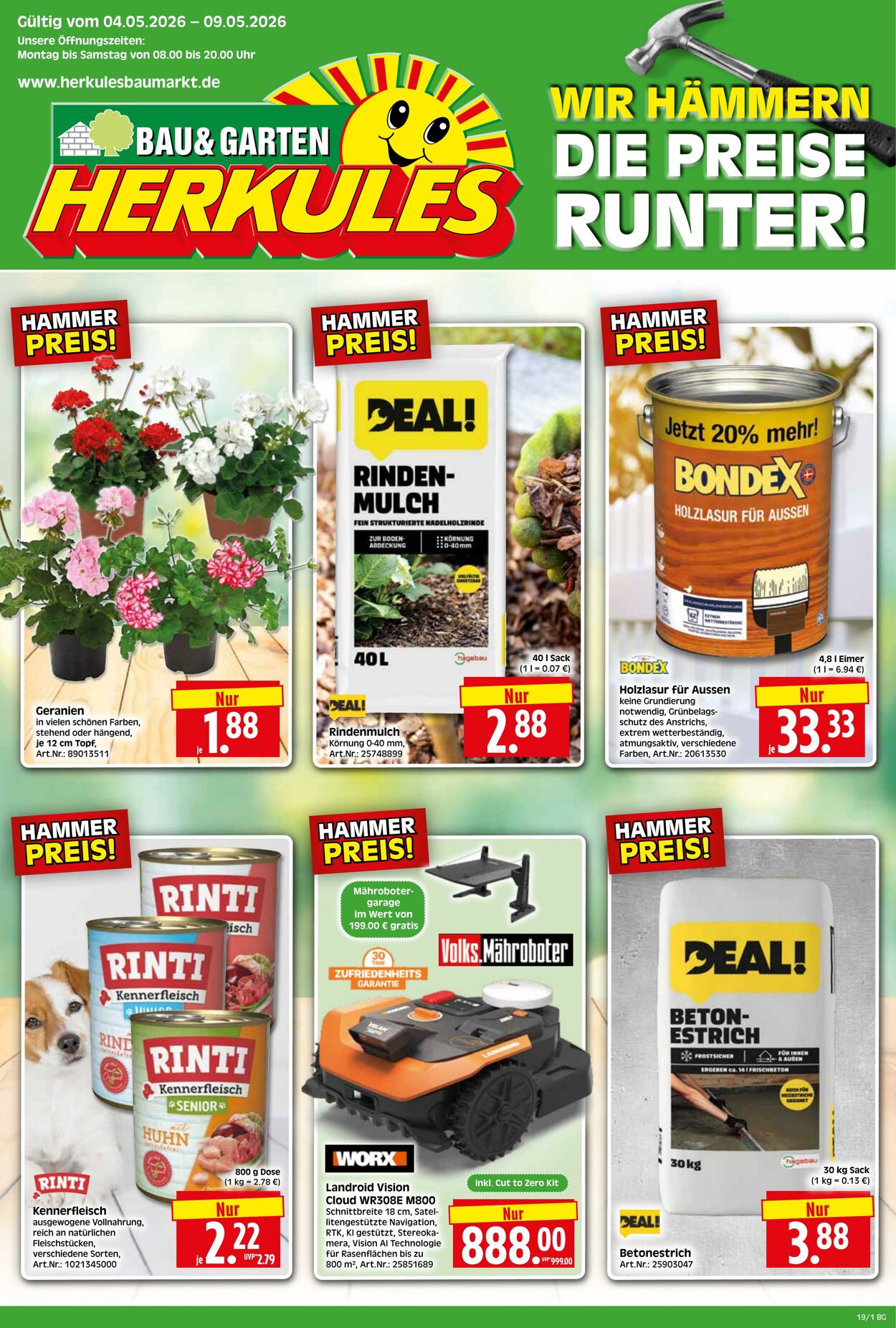 Prospekt Herkules 27.04.2026 - 02.05.2026