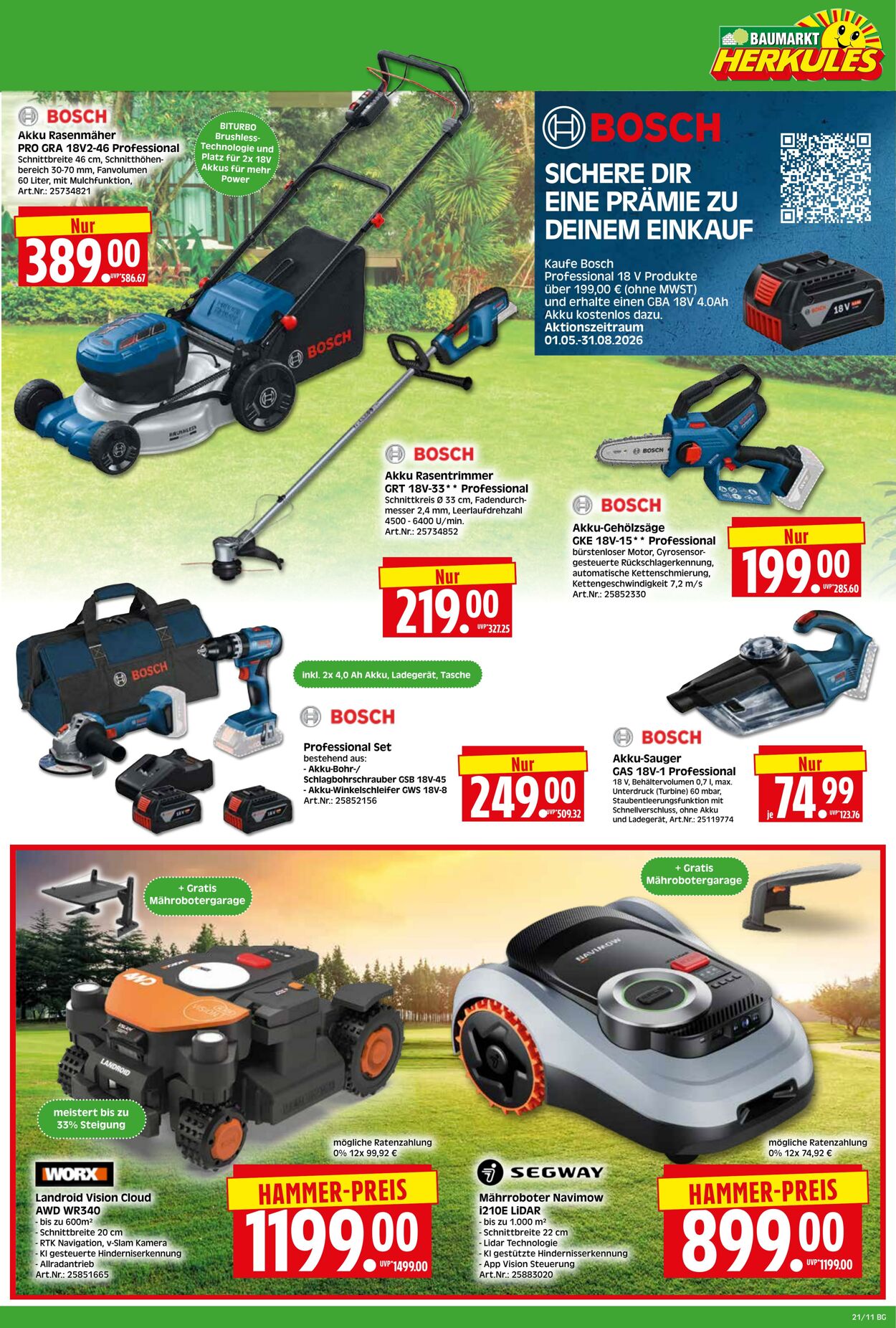 Prospekt Herkules 18.05.2026 - 23.05.2026
