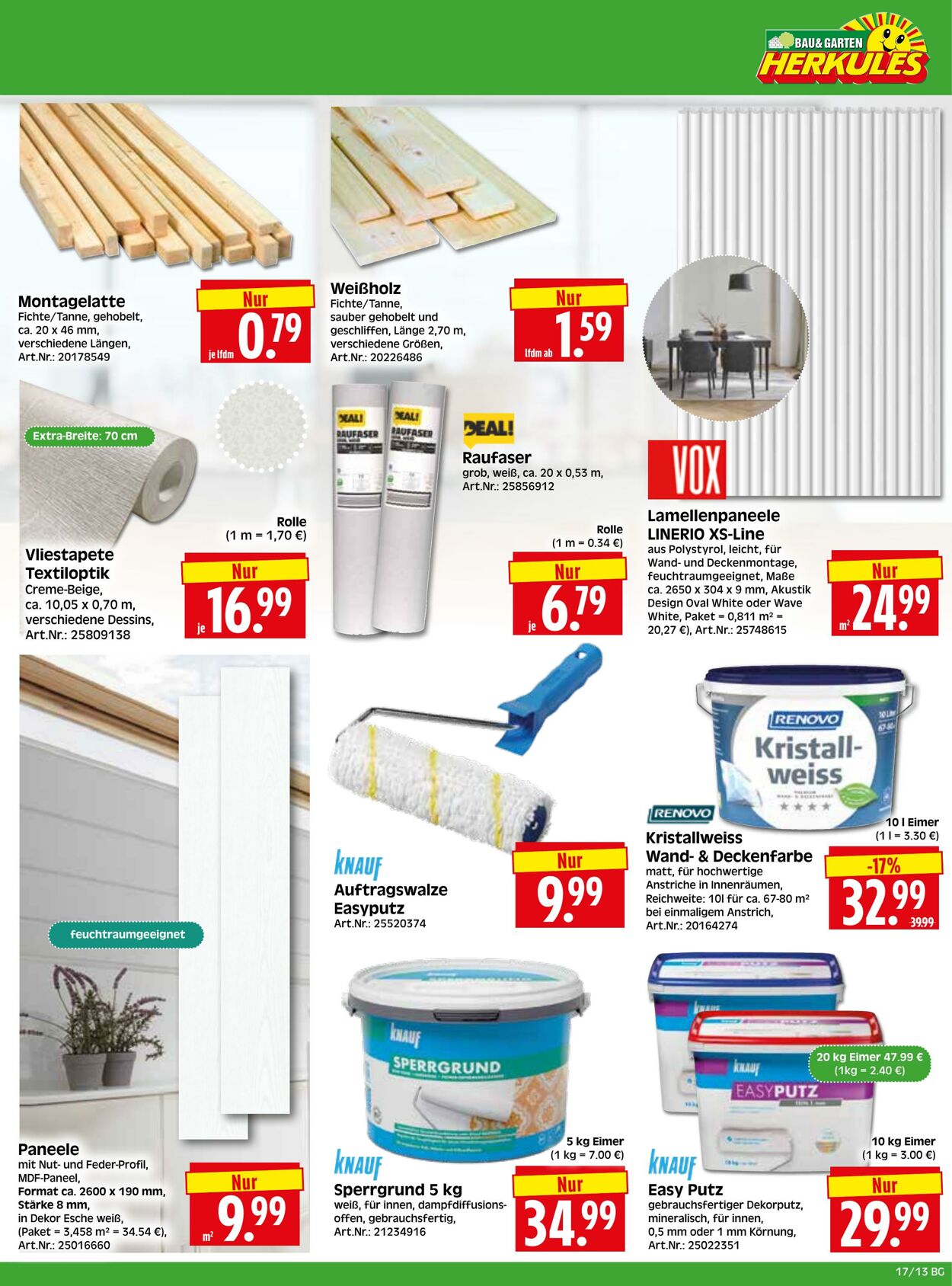 Prospekt Herkules 20.04.2026 - 25.04.2026