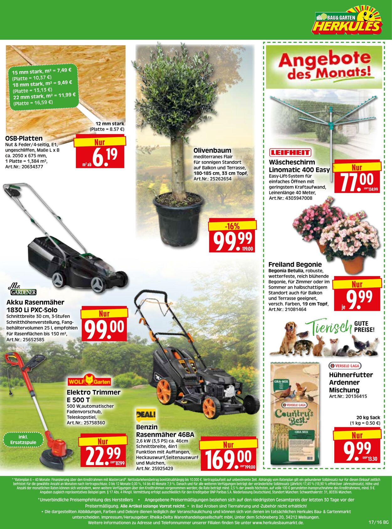 Prospekt Herkules 20.04.2026 - 25.04.2026