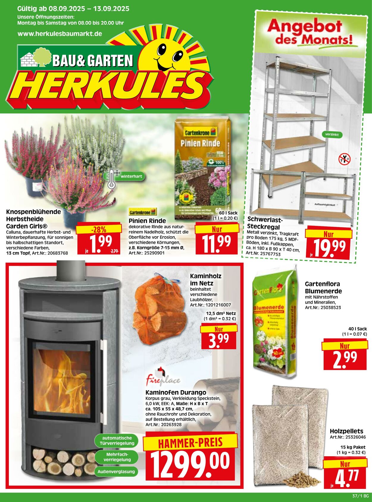 Prospekt Herkules 08.09.2025 - 13.09.2025