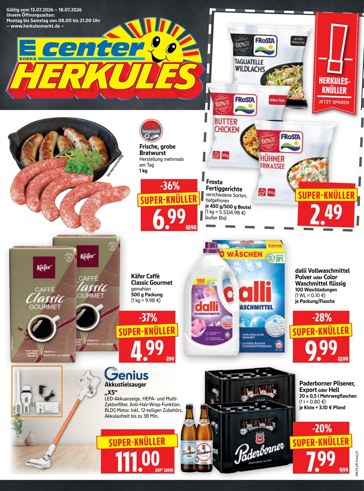 Prospekt Herkules 06.07.2026 - 11.07.2026