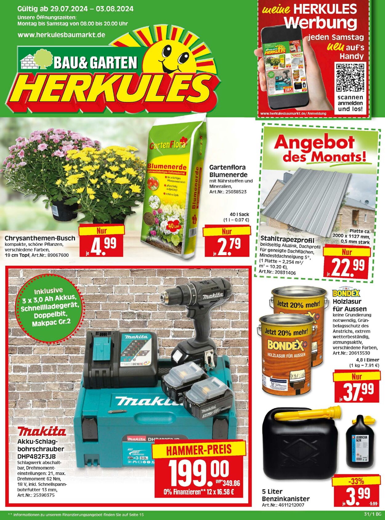 Prospekt Herkules 29.07.2024 - 03.08.2024