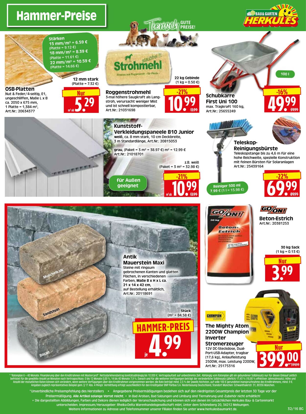 Prospekt Herkules 04.08.2025 - 09.08.2025