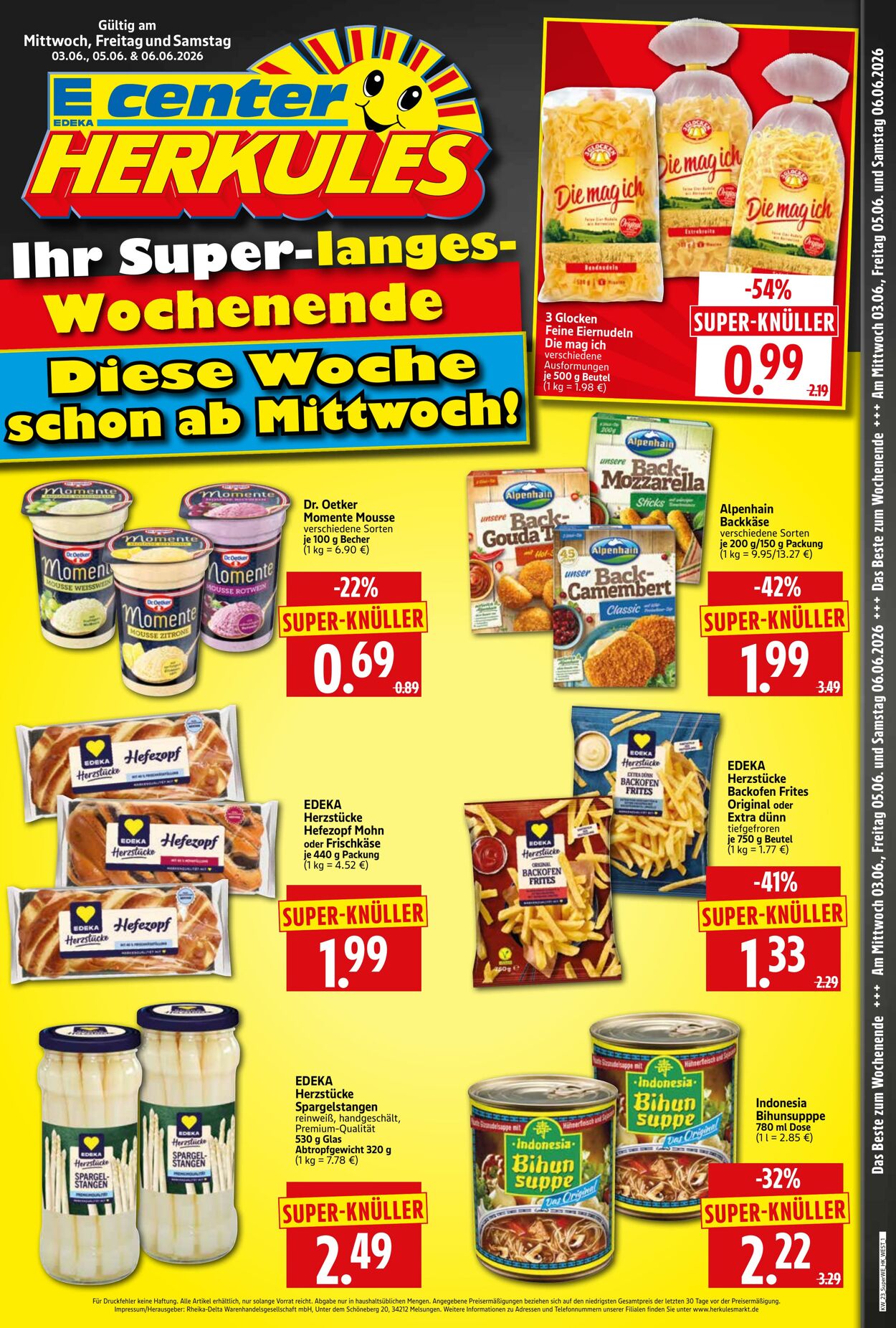 Prospekt Herkules 25.05.2026 - 30.05.2026
