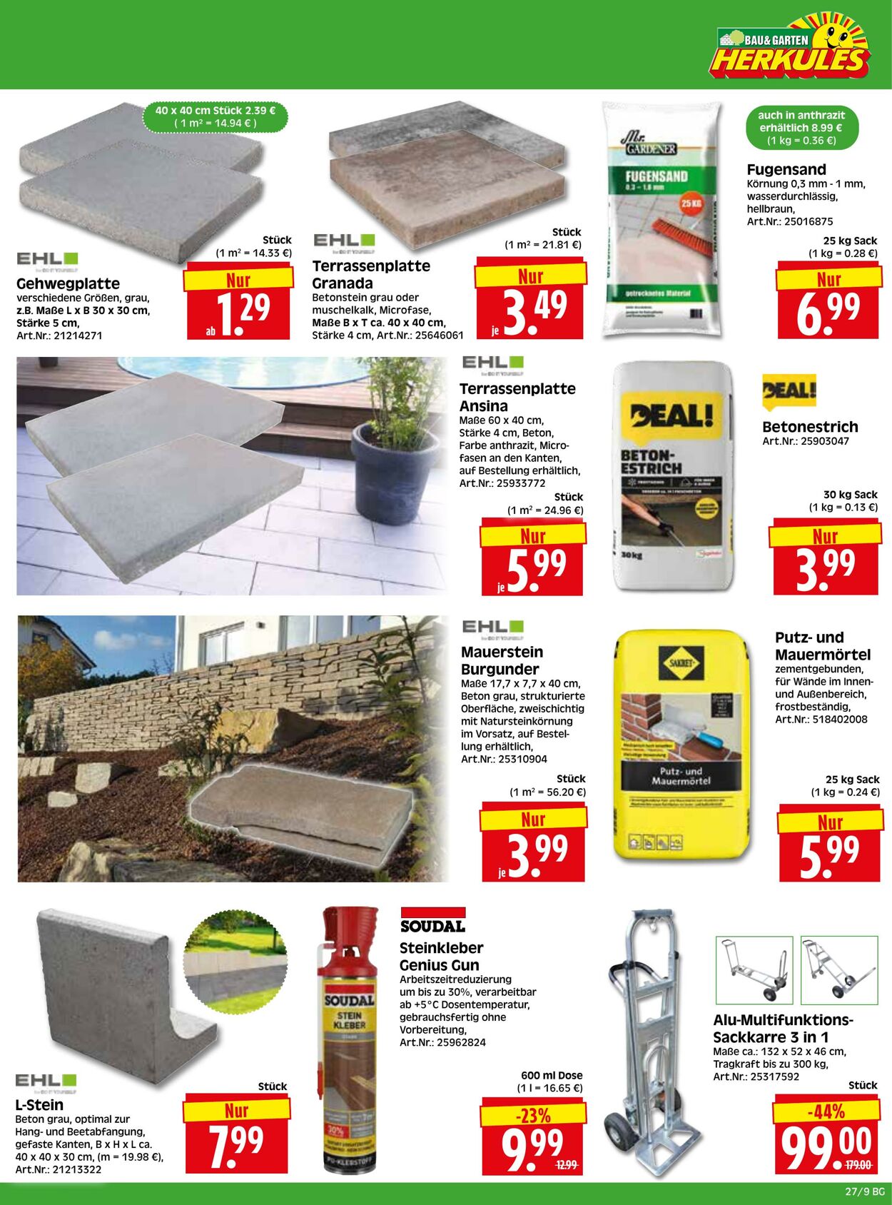 Prospekt Herkules 22.06.2026 - 27.06.2026
