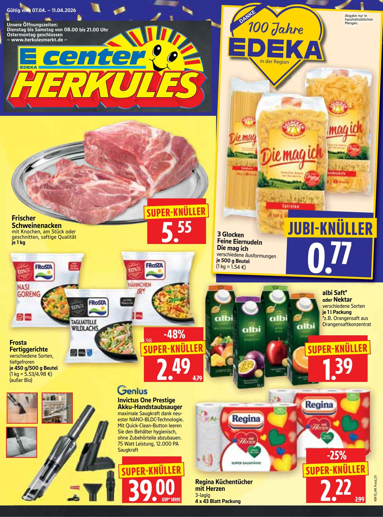 Prospekt Herkules 30.03.2026 - 04.04.2026