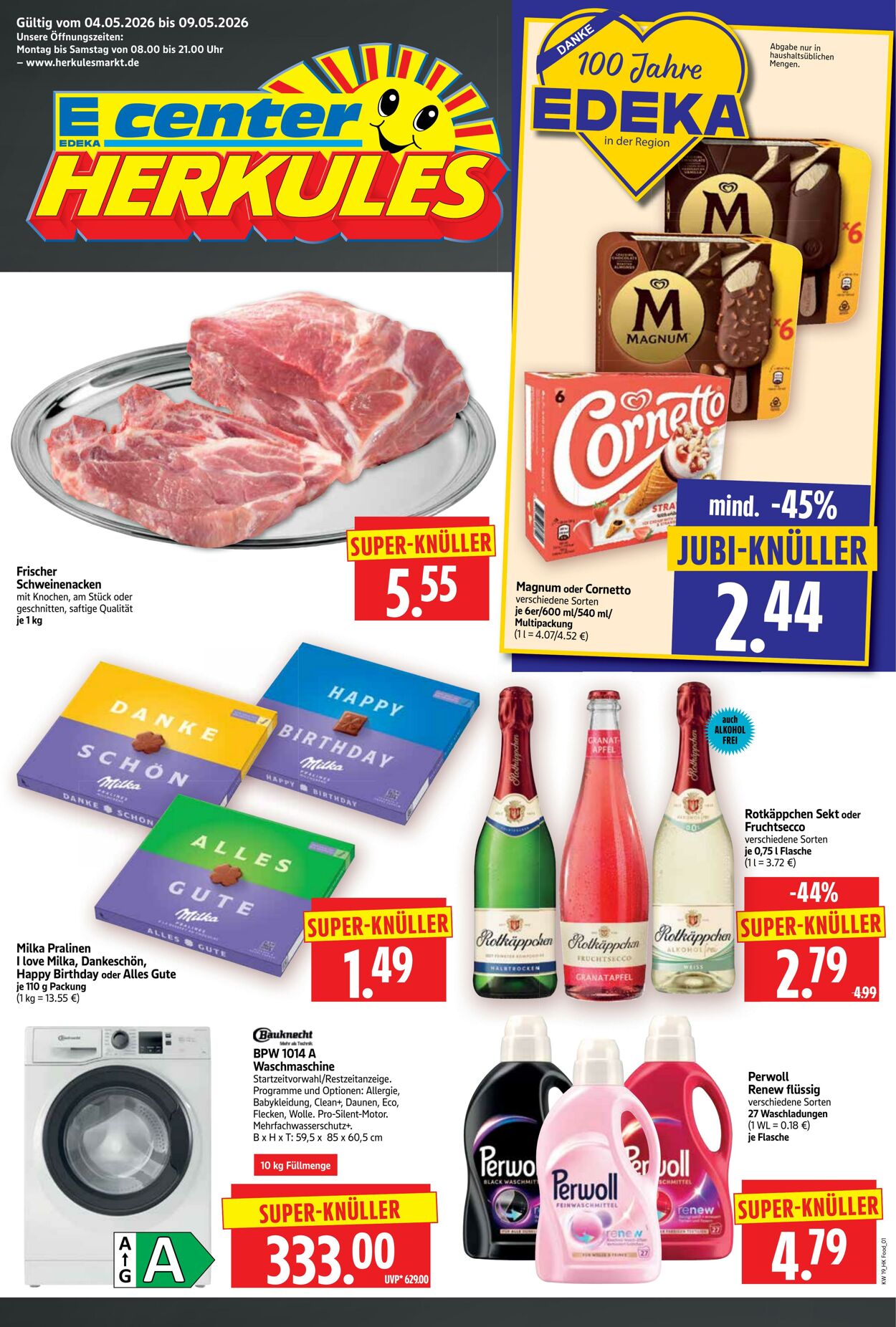 Prospekt Herkules 27.04.2026 - 02.05.2026