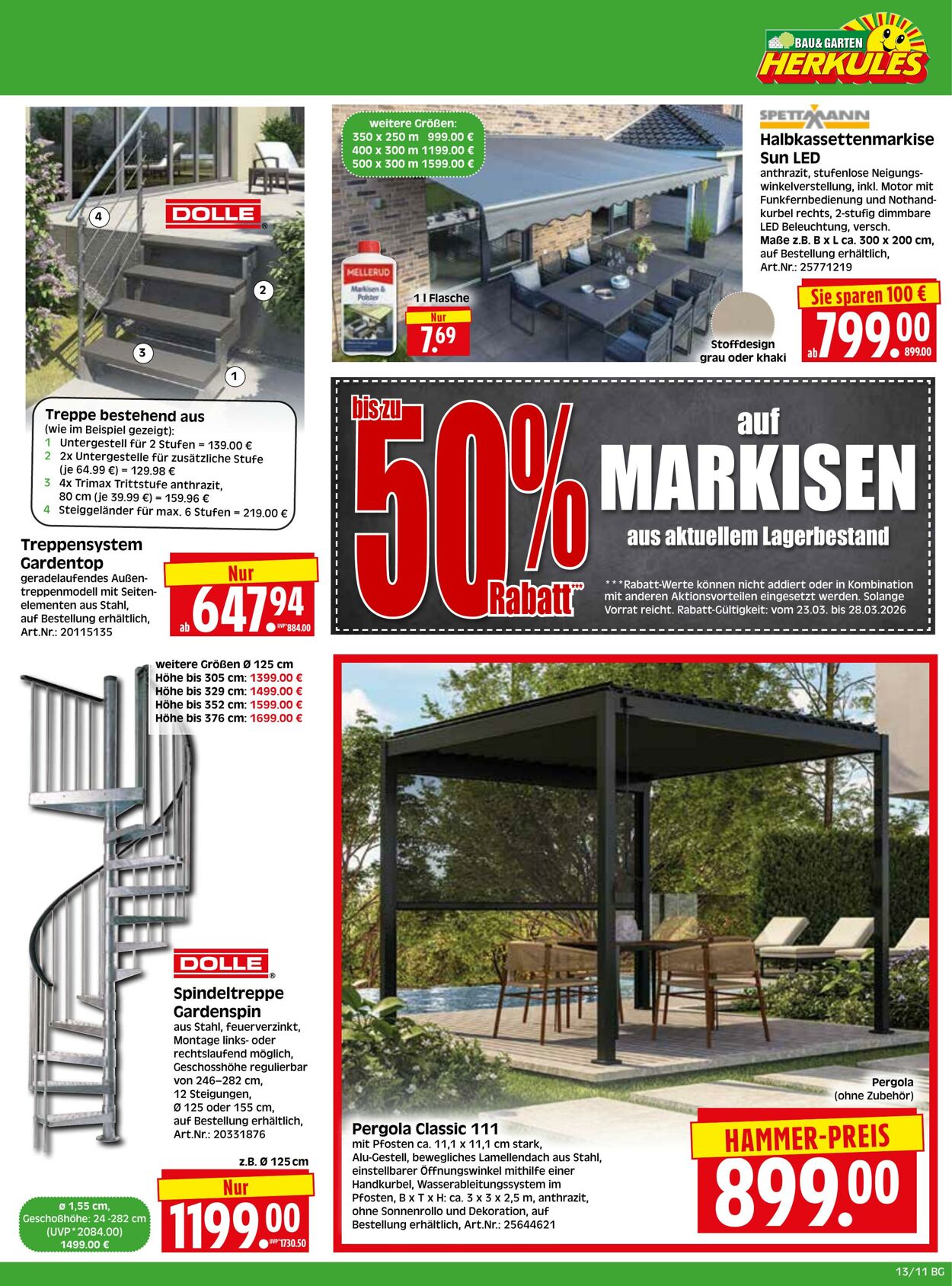 Prospekt Herkules 23.03.2026 - 28.03.2026