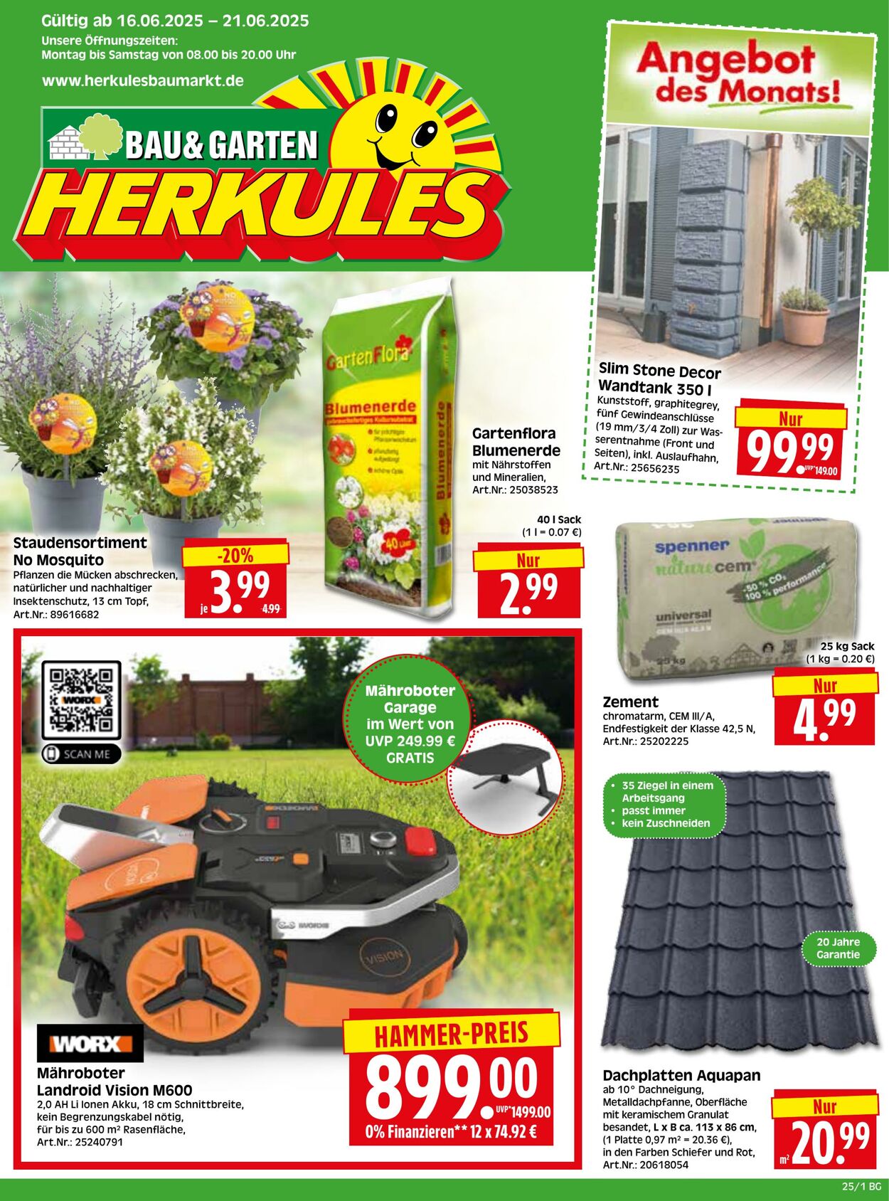 Prospekt Herkules 09.06.2025 - 14.06.2025
