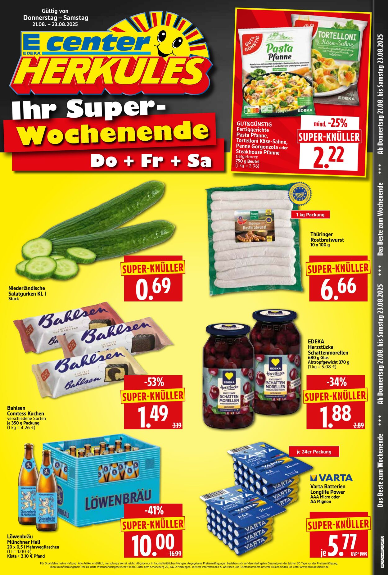 Prospekt Herkules 18.08.2025 - 23.08.2025