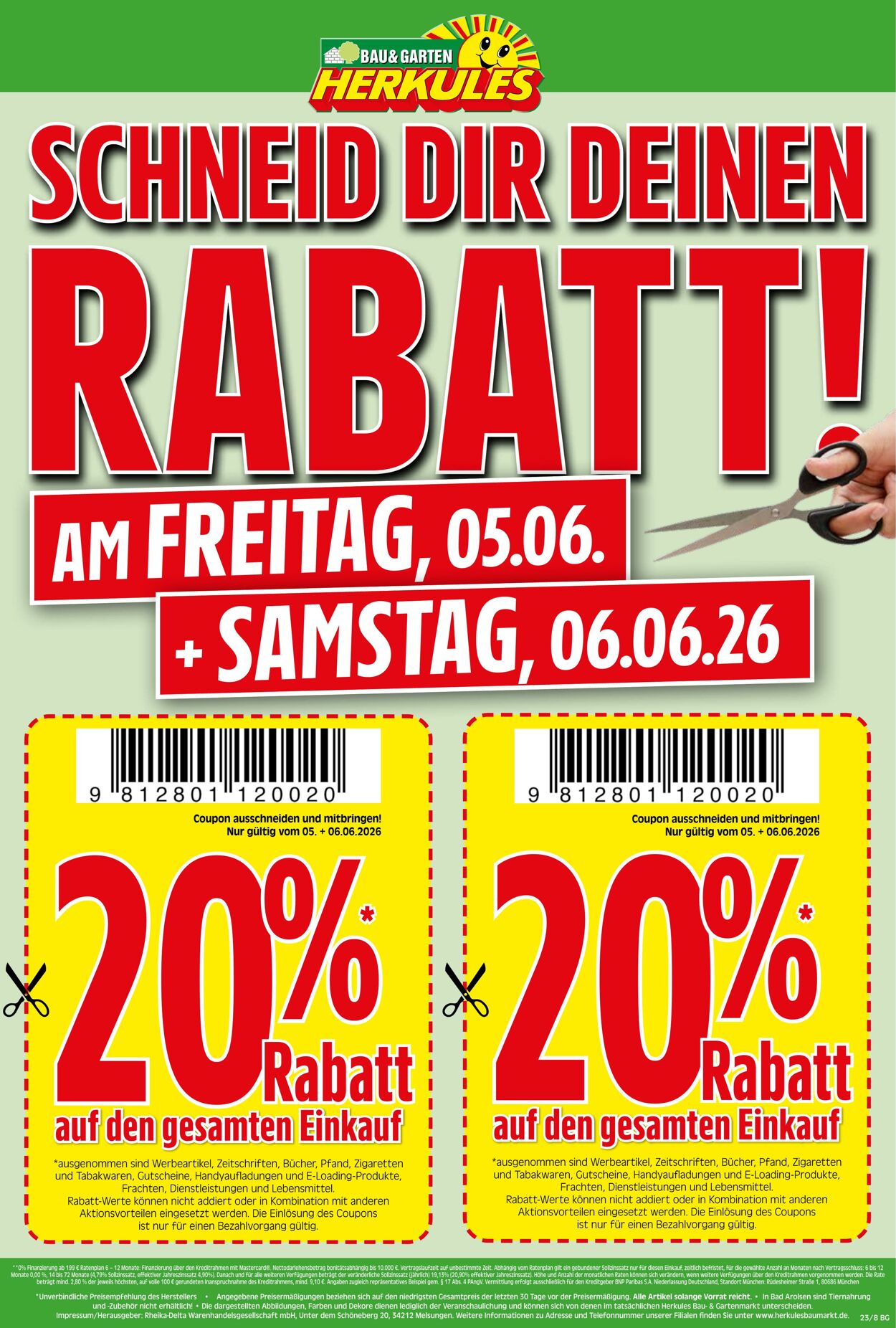 Prospekt Herkules 25.05.2026 - 30.05.2026