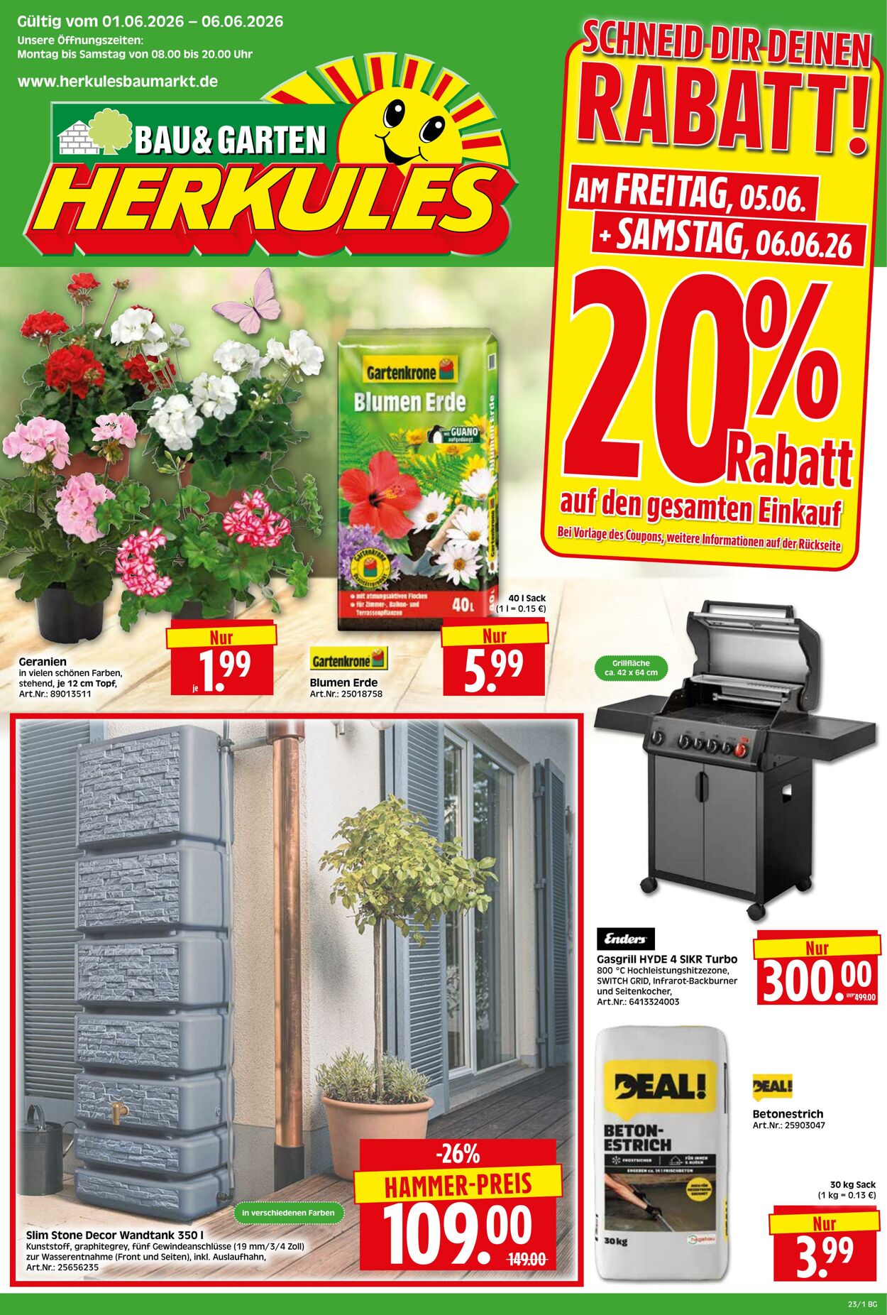 Herkules Wöchentliche Prospekte
