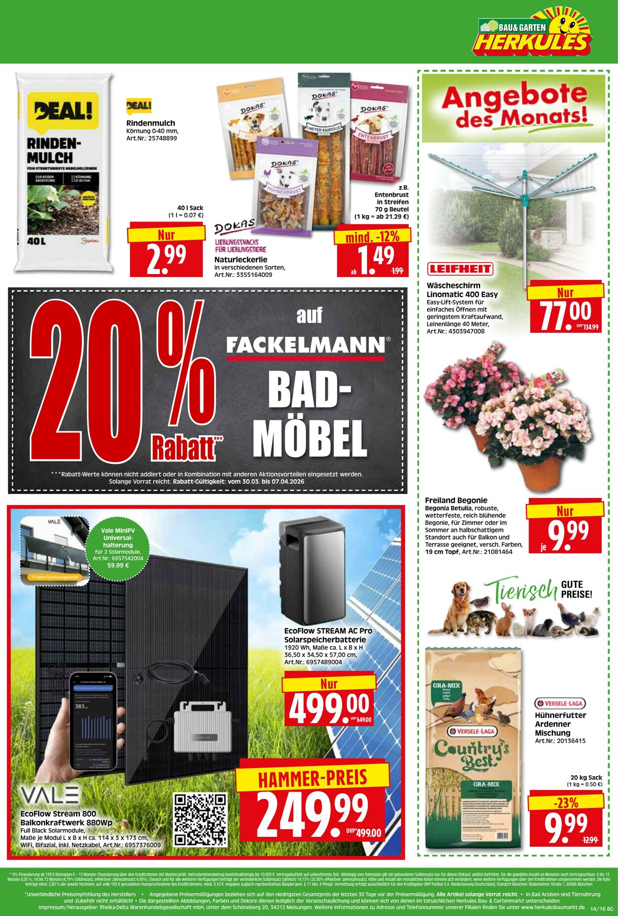Prospekt Herkules 23.03.2026 - 28.03.2026
