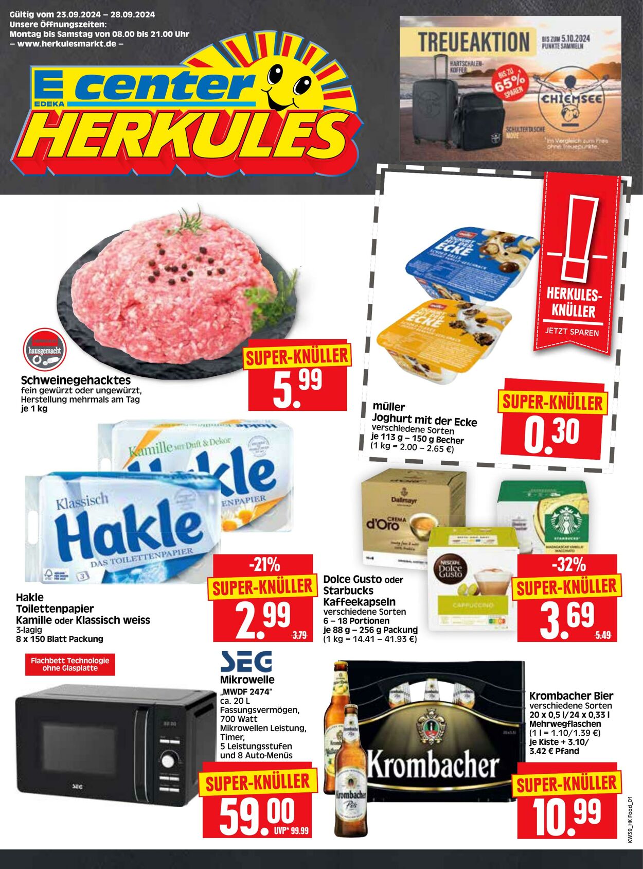 Prospekt Herkules 23.09.2024 - 28.09.2024