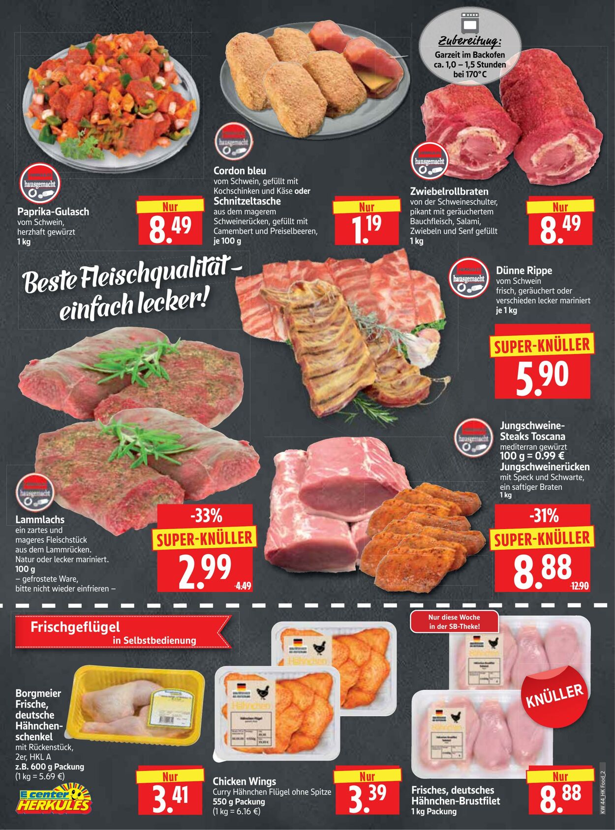 Prospekt Herkules 20.10.2025 - 25.10.2025