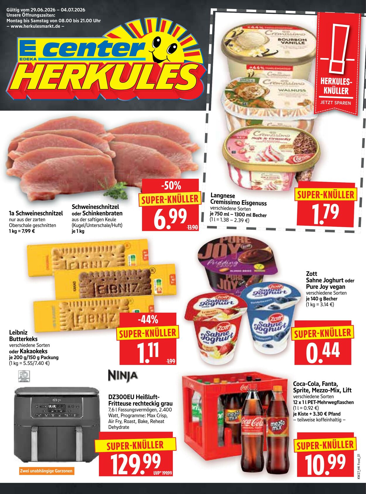 Prospekt Herkules 22.06.2026 - 27.06.2026