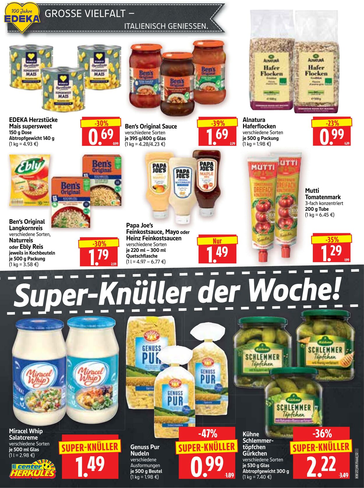 Prospekt Herkules 22.06.2026 - 27.06.2026