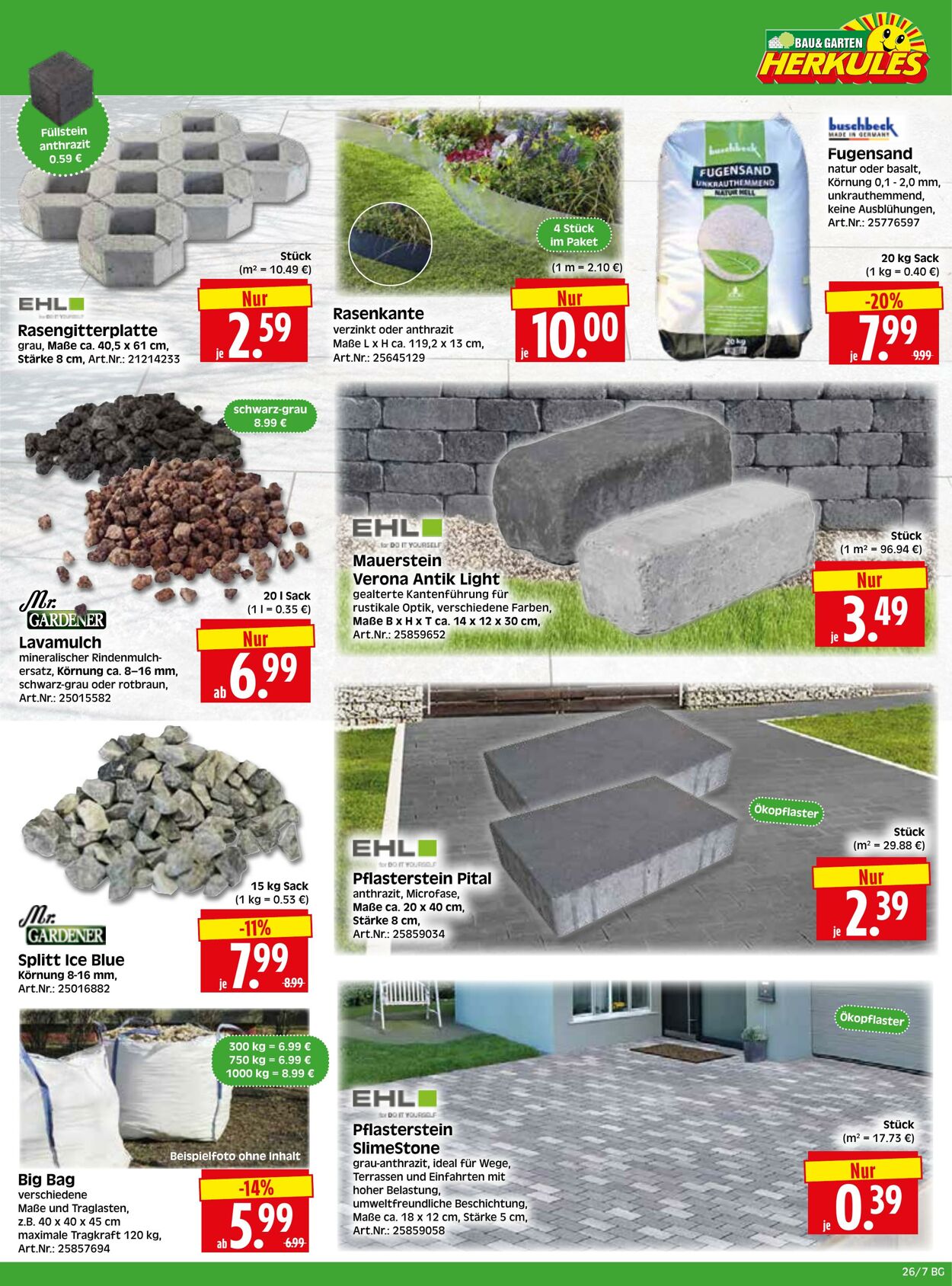 Prospekt Herkules 15.06.2026 - 20.06.2026