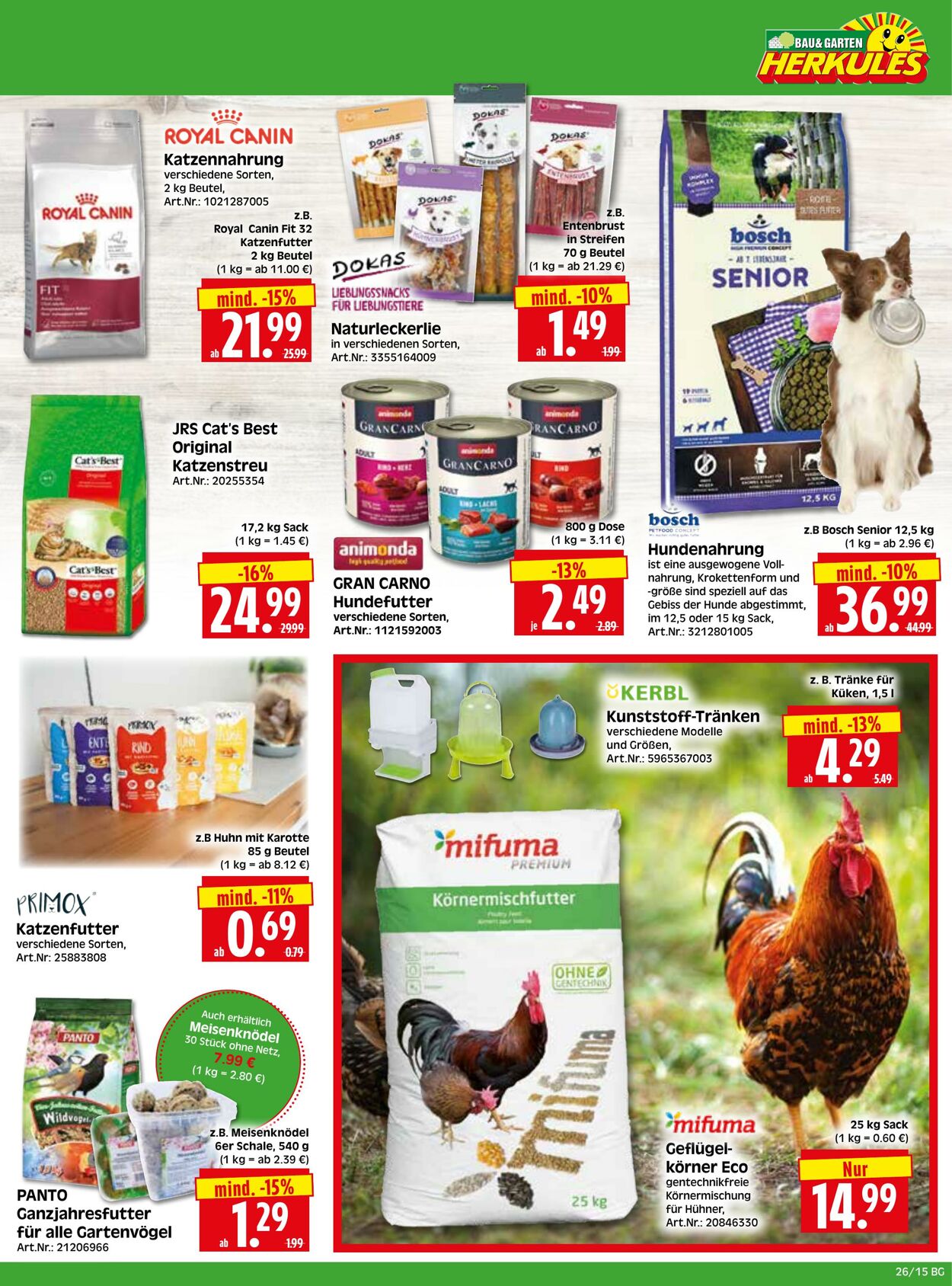 Prospekt Herkules 15.06.2026 - 20.06.2026