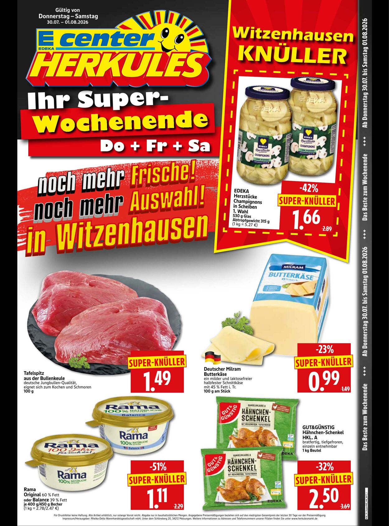 Prospekt Herkules 27.07.2026 - 01.08.2026