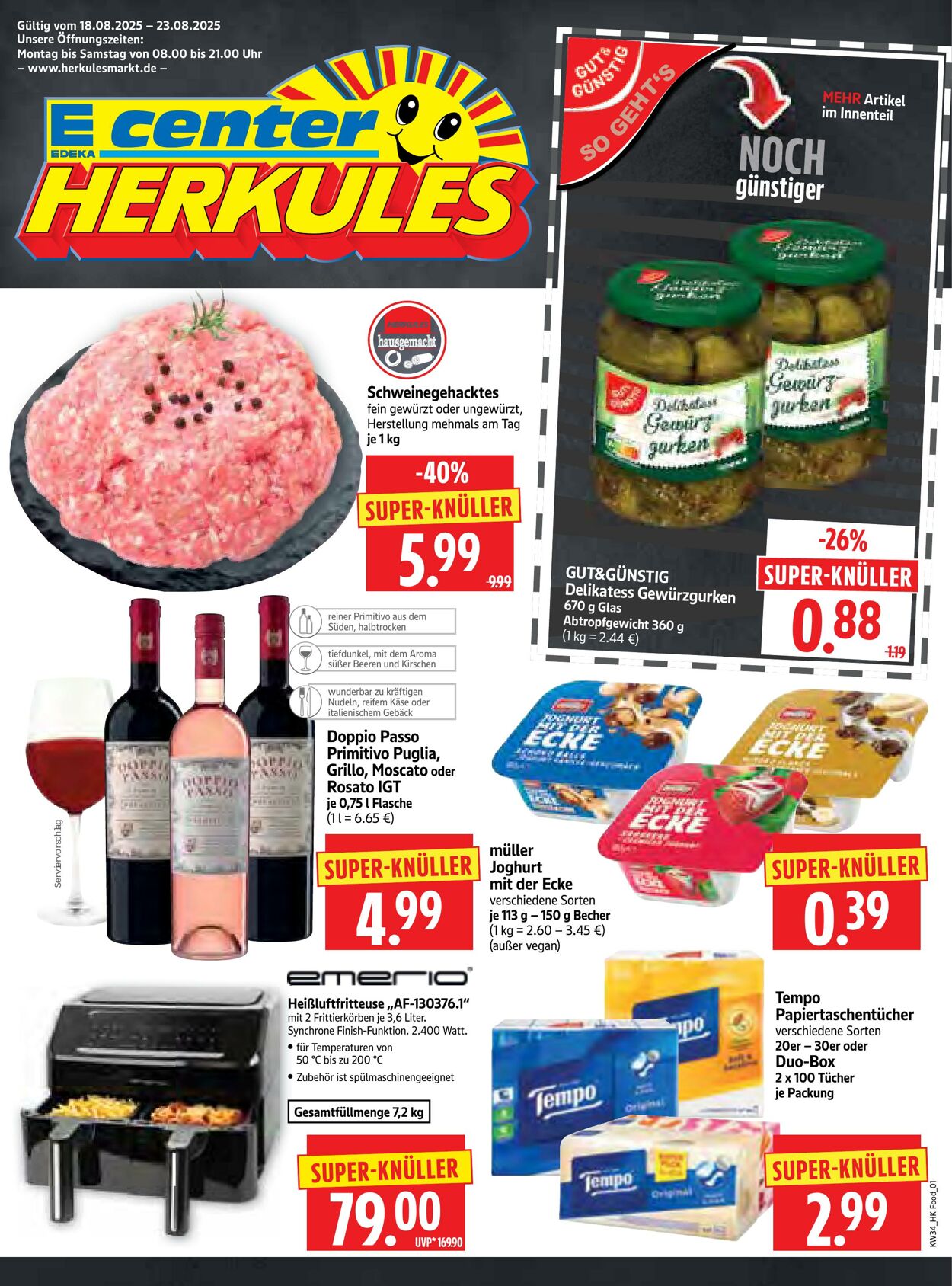 Prospekt Herkules 18.08.2025 - 23.08.2025