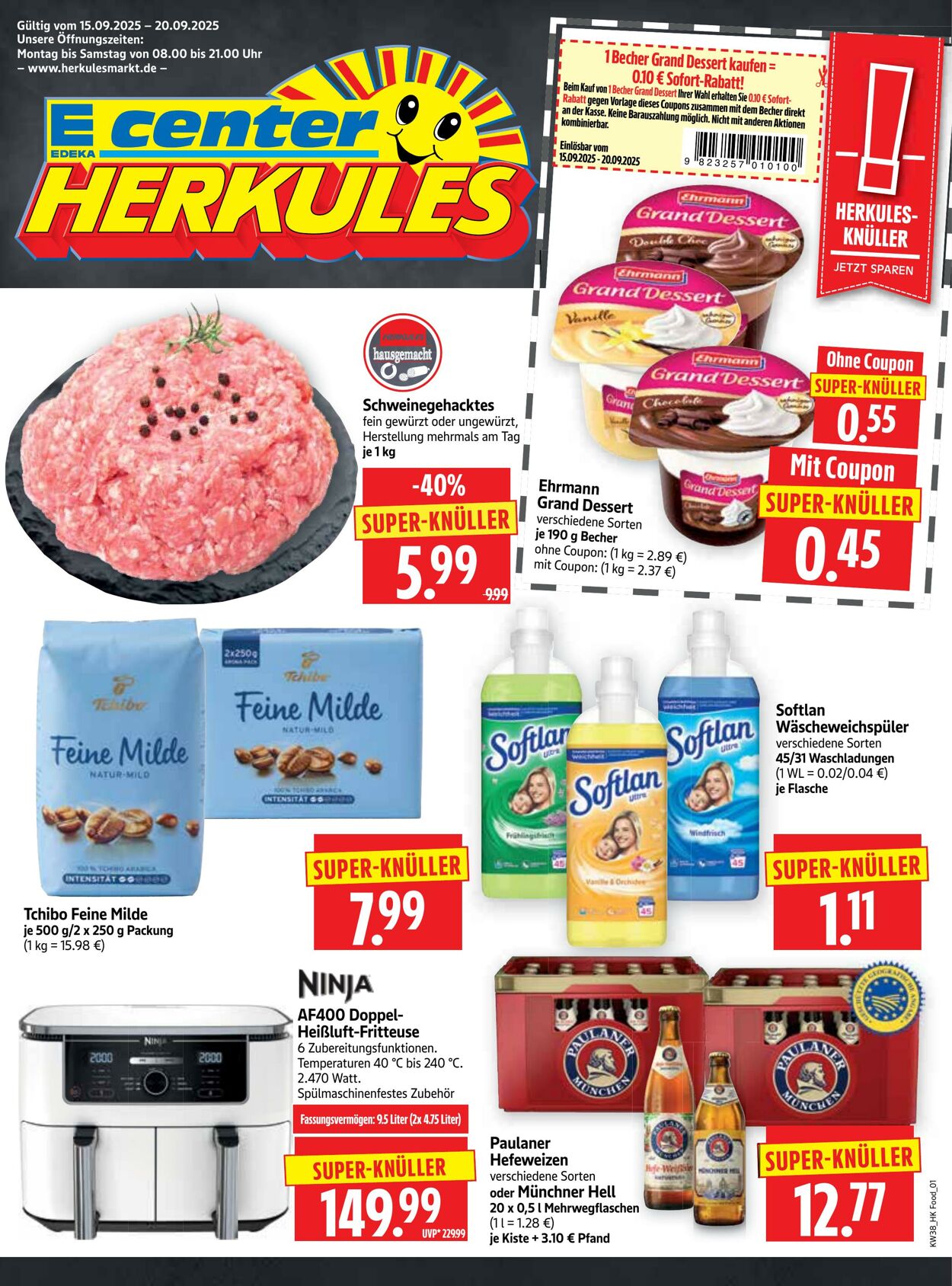 Prospekt Herkules 15.09.2025 - 20.09.2025