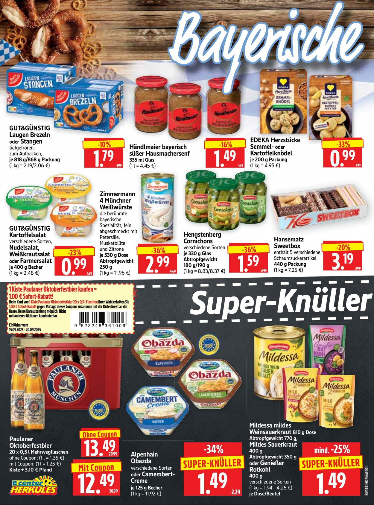 Prospekt Herkules 15.09.2025 - 20.09.2025