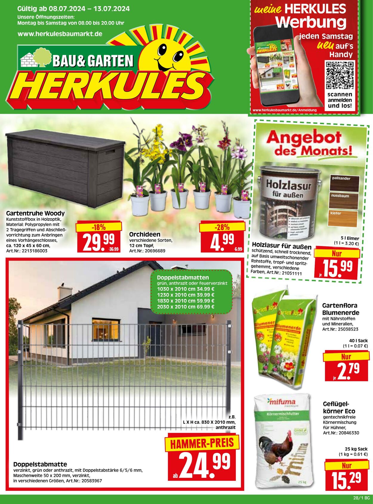 Prospekt Herkules 08.07.2024 - 13.07.2024